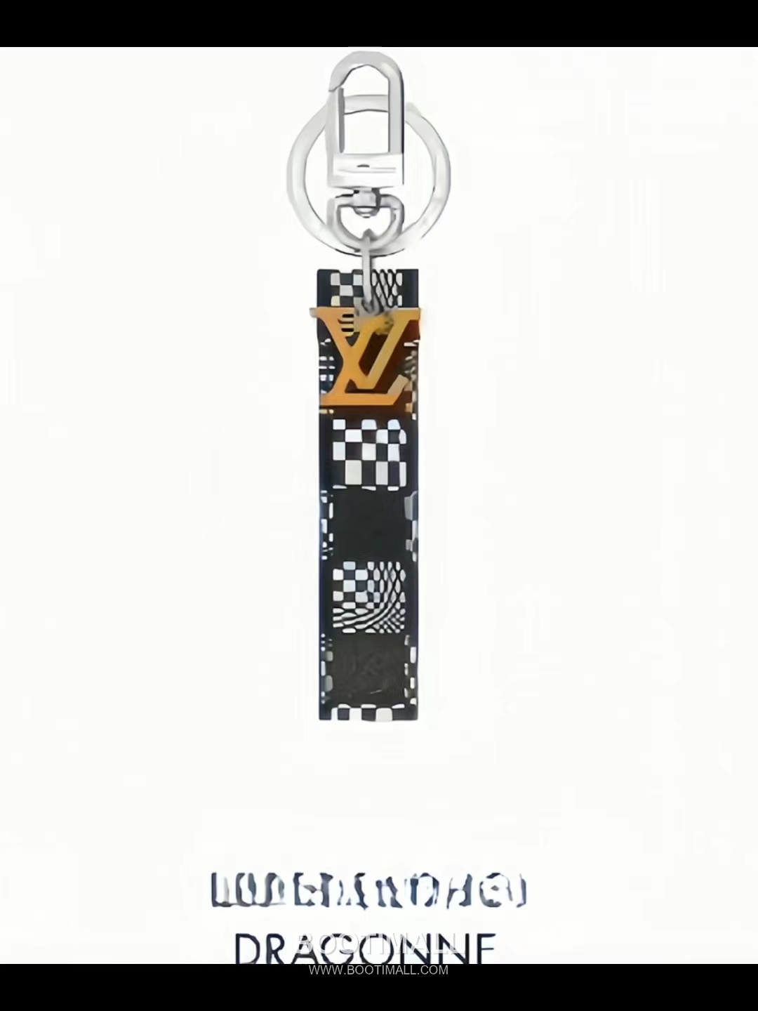 Louis Vuitton Anagram Distorted Damier Canvas Bag Charm Key Holder 루이비통 아나그램 디스토티드 다미에 캔버스 백참 키홀더 9