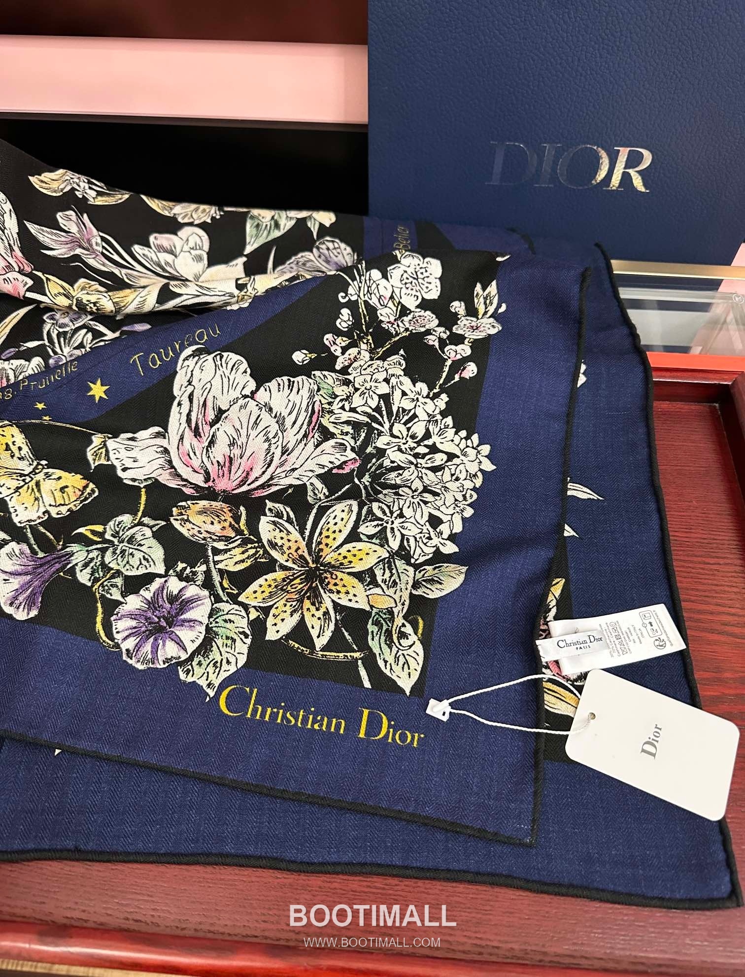 Dior Double-Face Solid 140 Shawl Silk Cashmere Blend 디올 더블페이스 솔리드 140 숄 실크 캐시미어 블렌드 140CM 6