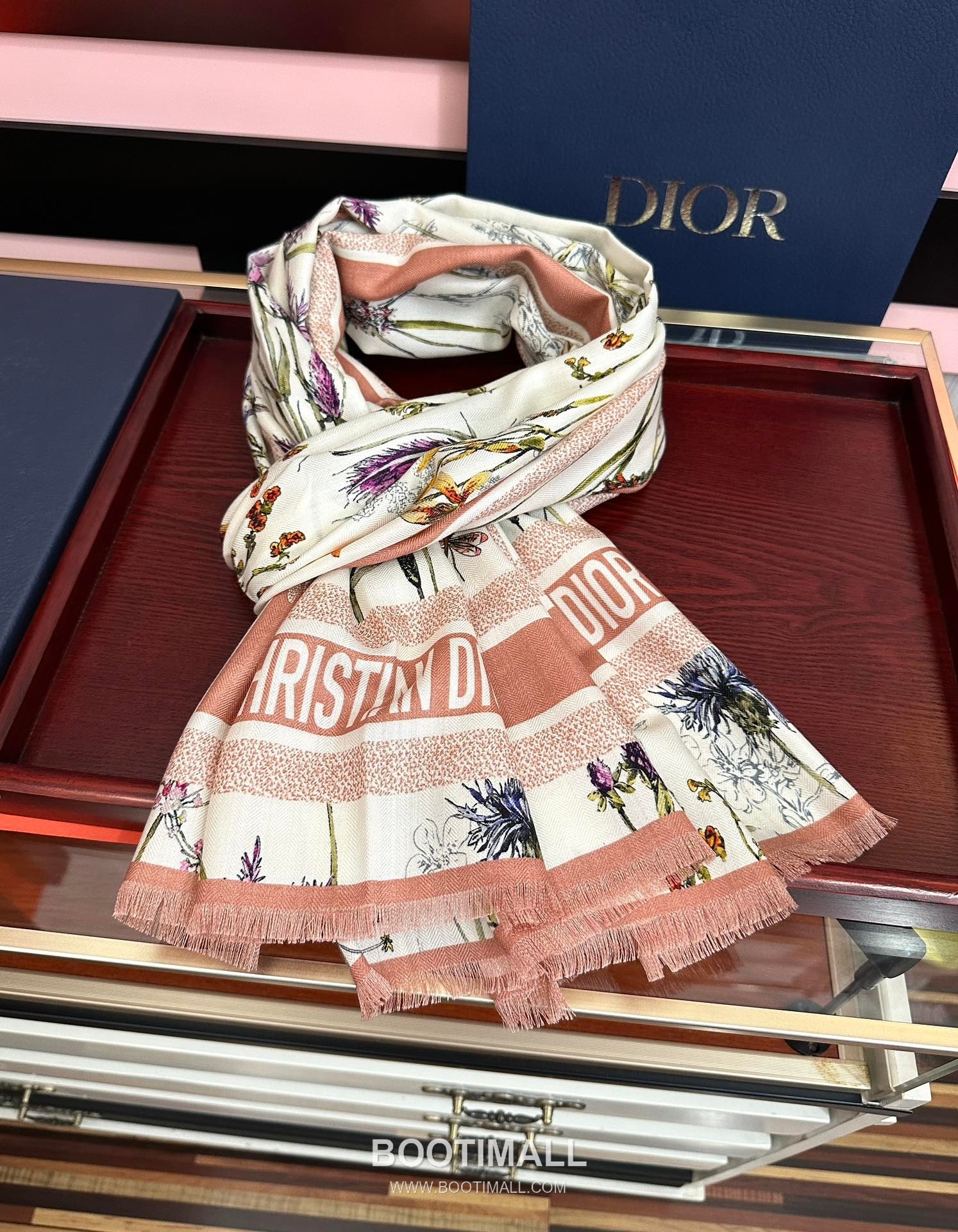 Dior Reversible Solid Scarf 185CM Cashmere 디올 리버서블 솔리드 스카프 185CM 캐시미어 185CM 5