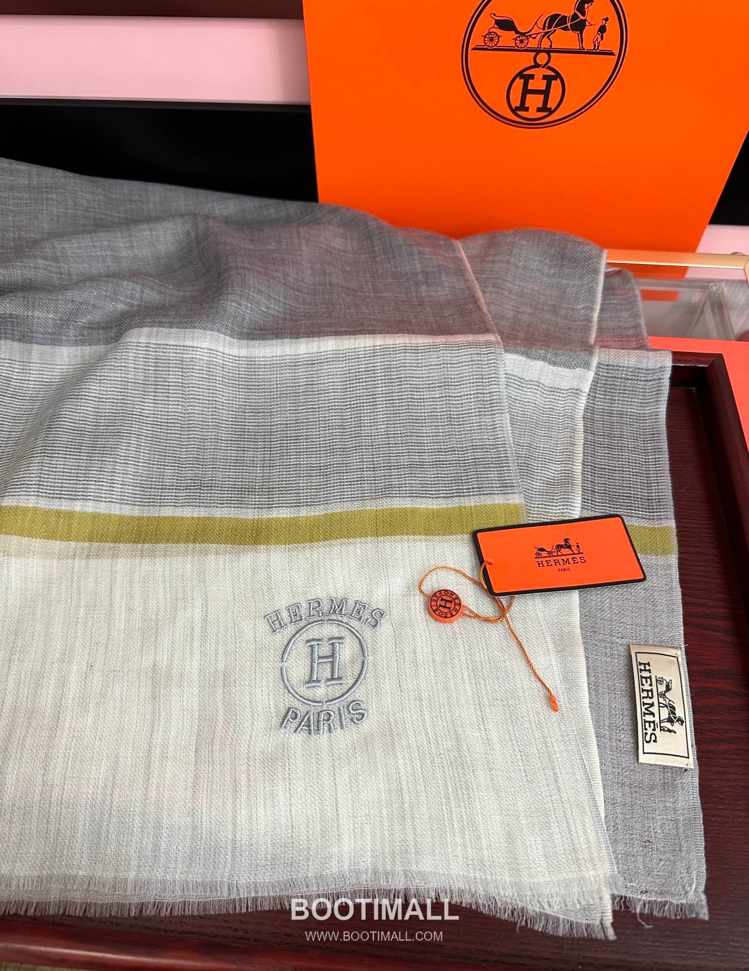 Balenciaga Classic 200CM Wrap Goat Cashmere Scarf 발렌시아가 클래식 200CM 랩 염소 캐시미어 스카프 200cm 6