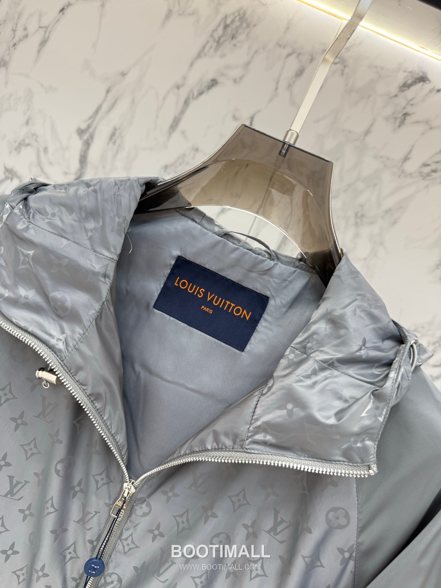 Louis Vuitton Monogram Hooded Jacket Black 루이비통 모노그램 후드 재킷 블랙 8