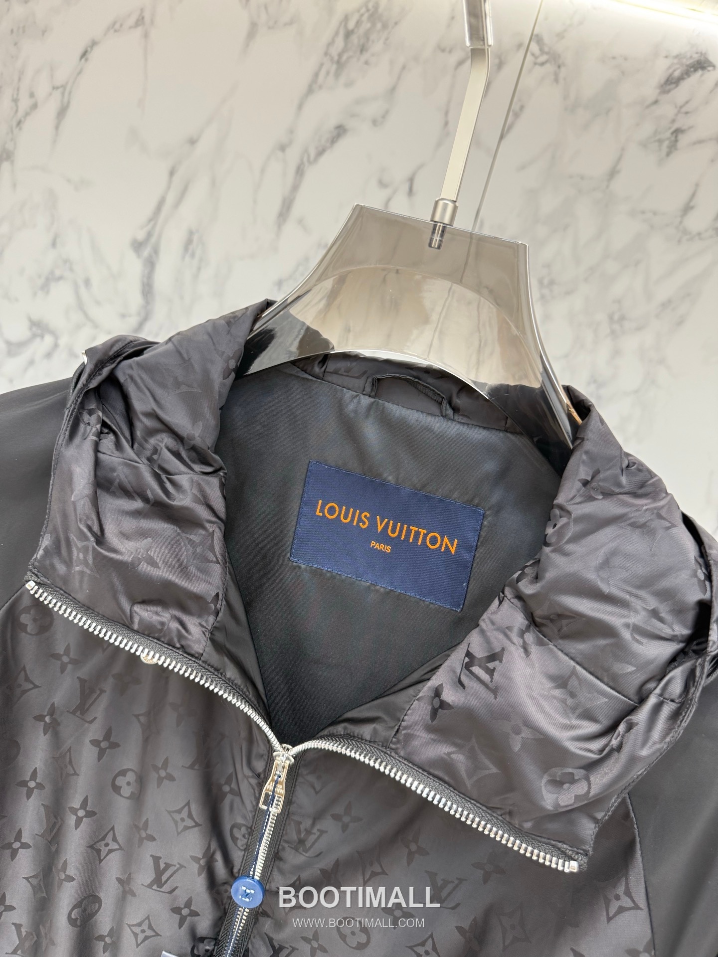 Louis Vuitton Monogram Hooded Jacket Black 루이비통 모노그램 후드 재킷 블랙 8