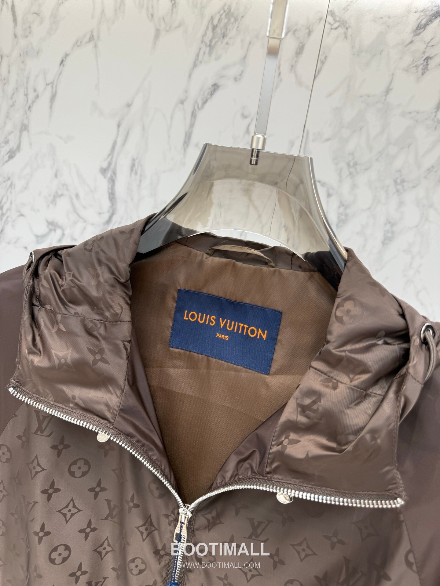 Louis Vuitton Monogram Hooded Jacket Black 루이비통 모노그램 후드 재킷 블랙 8