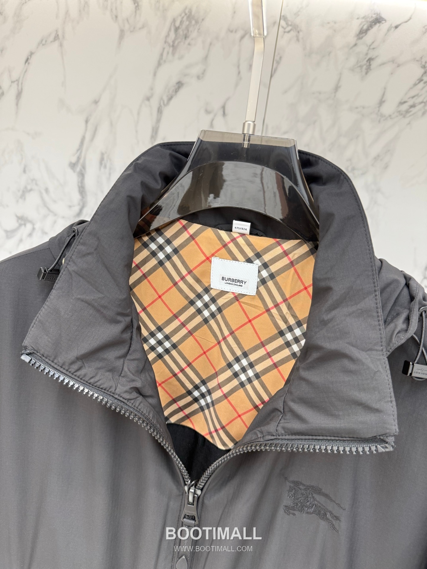 Burberry Structured Cut Jacket Black 버버리 구조적 컷 자켓 블랙 8