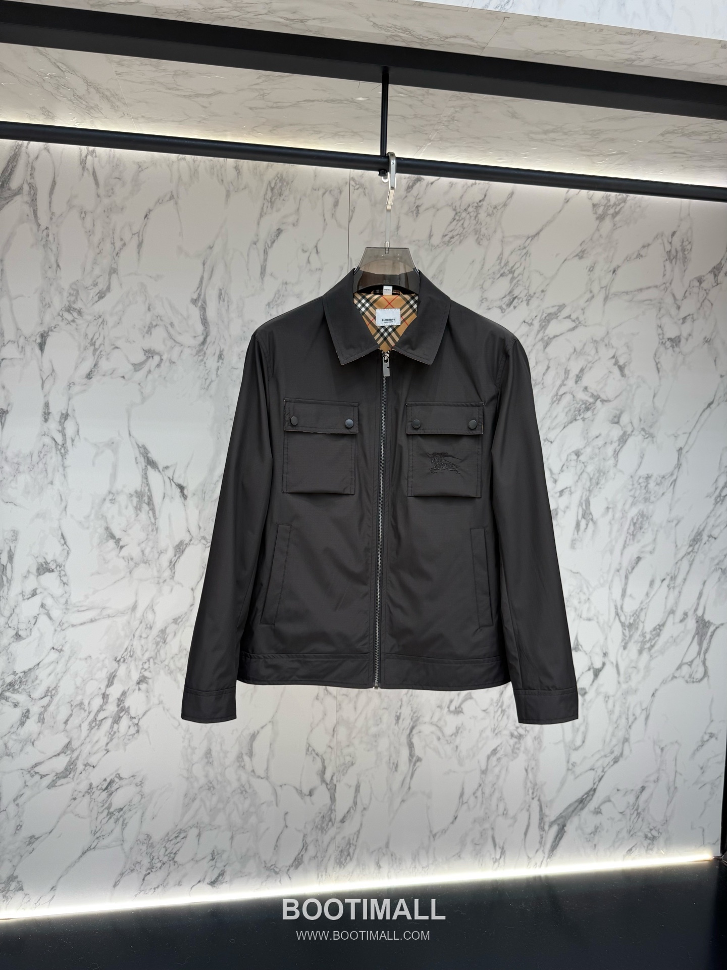 Burberry Structured Cut Jacket Black 버버리 구조적 컷 자켓 블랙 1