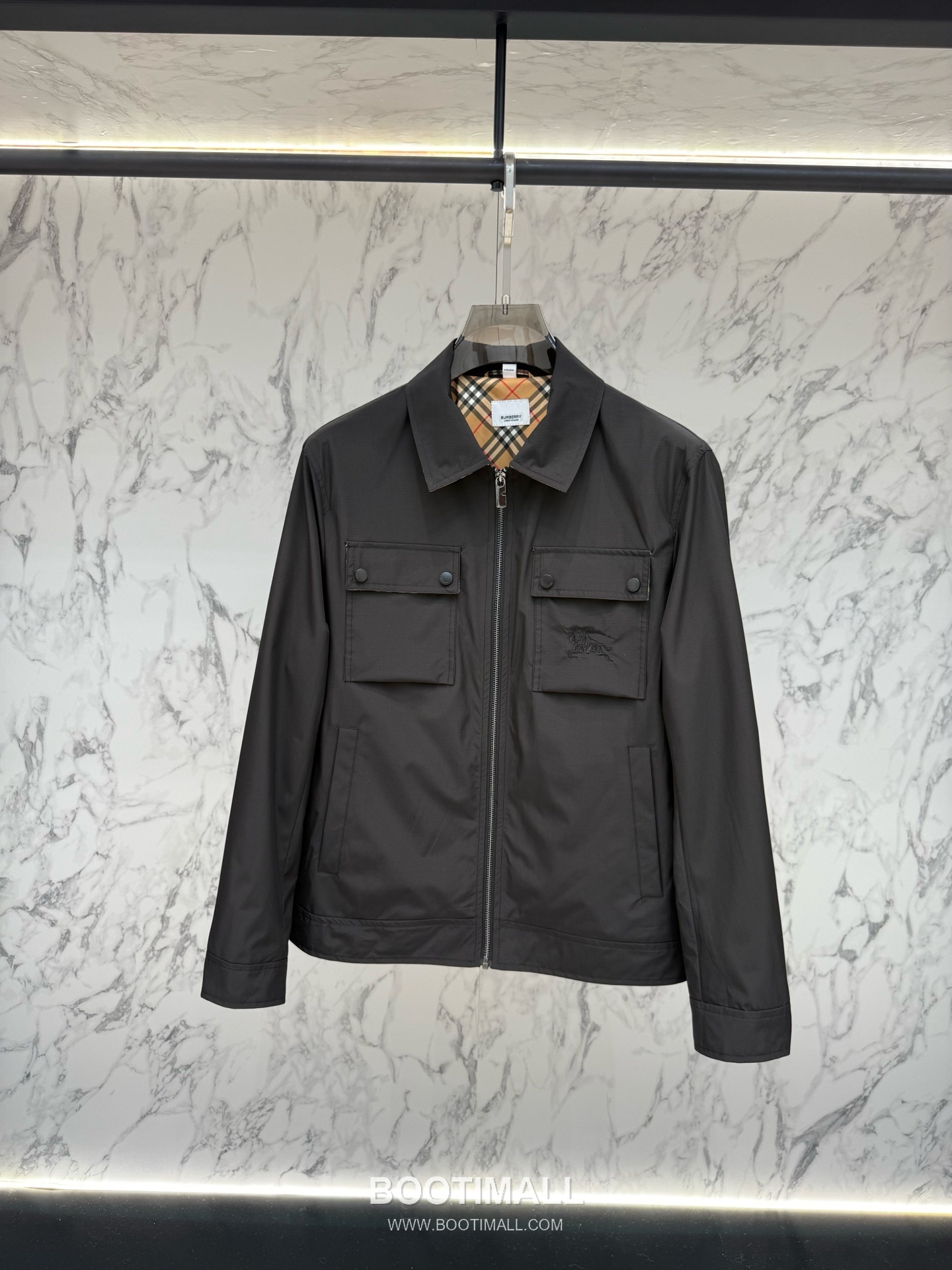 Burberry Structured Cut Jacket Black 버버리 구조적 컷 자켓 블랙 5