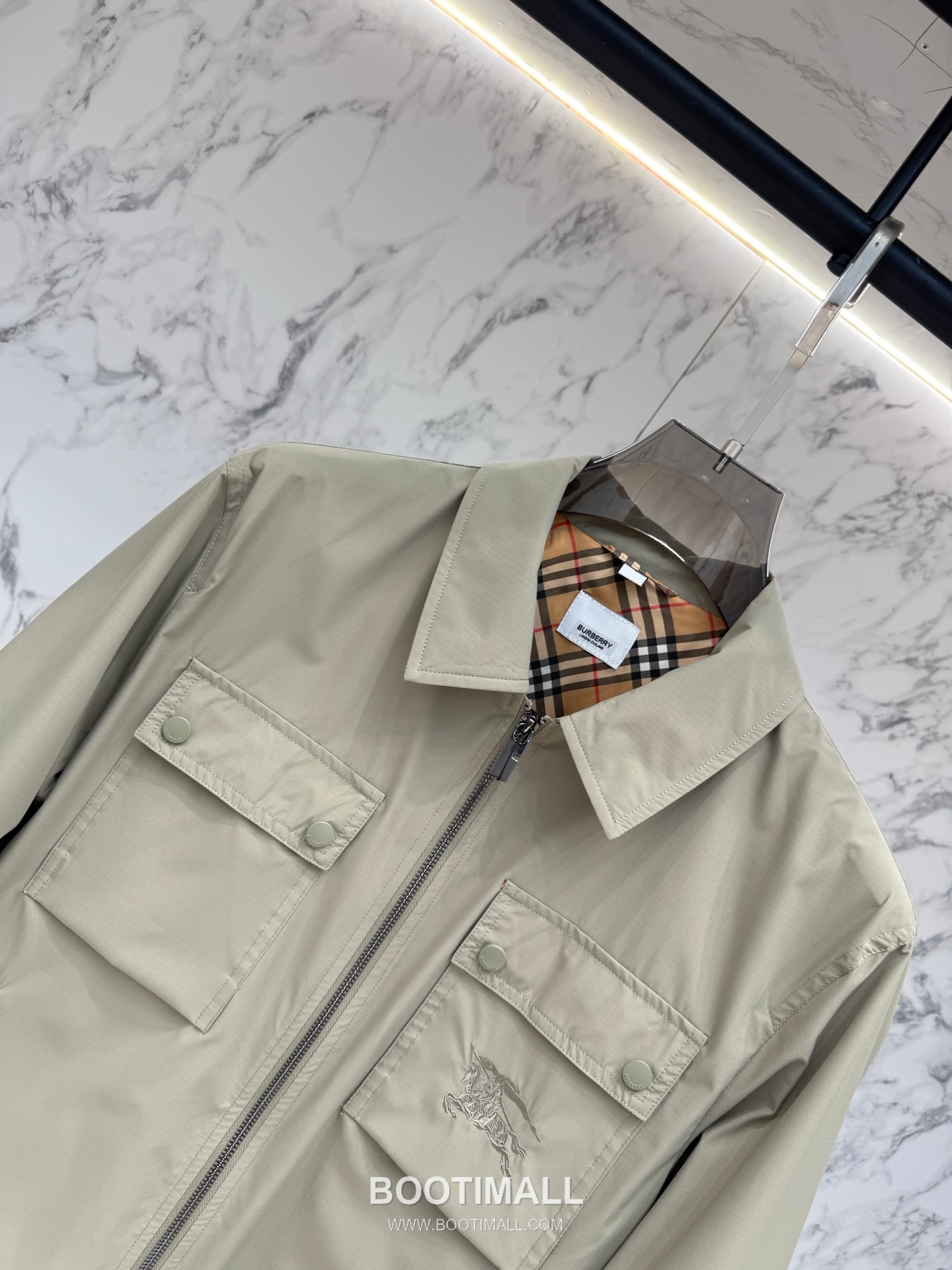 Burberry Structured Cut Jacket Black 버버리 구조적 컷 자켓 블랙 4