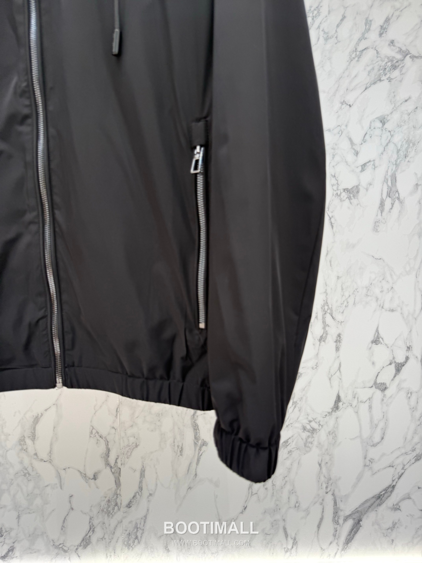 Loro Piana Spring Tailored Hooded Outerwear Black Windbreaker 로로피아나 스프링 테일러드 후드 아우터 블랙 바람막이 7