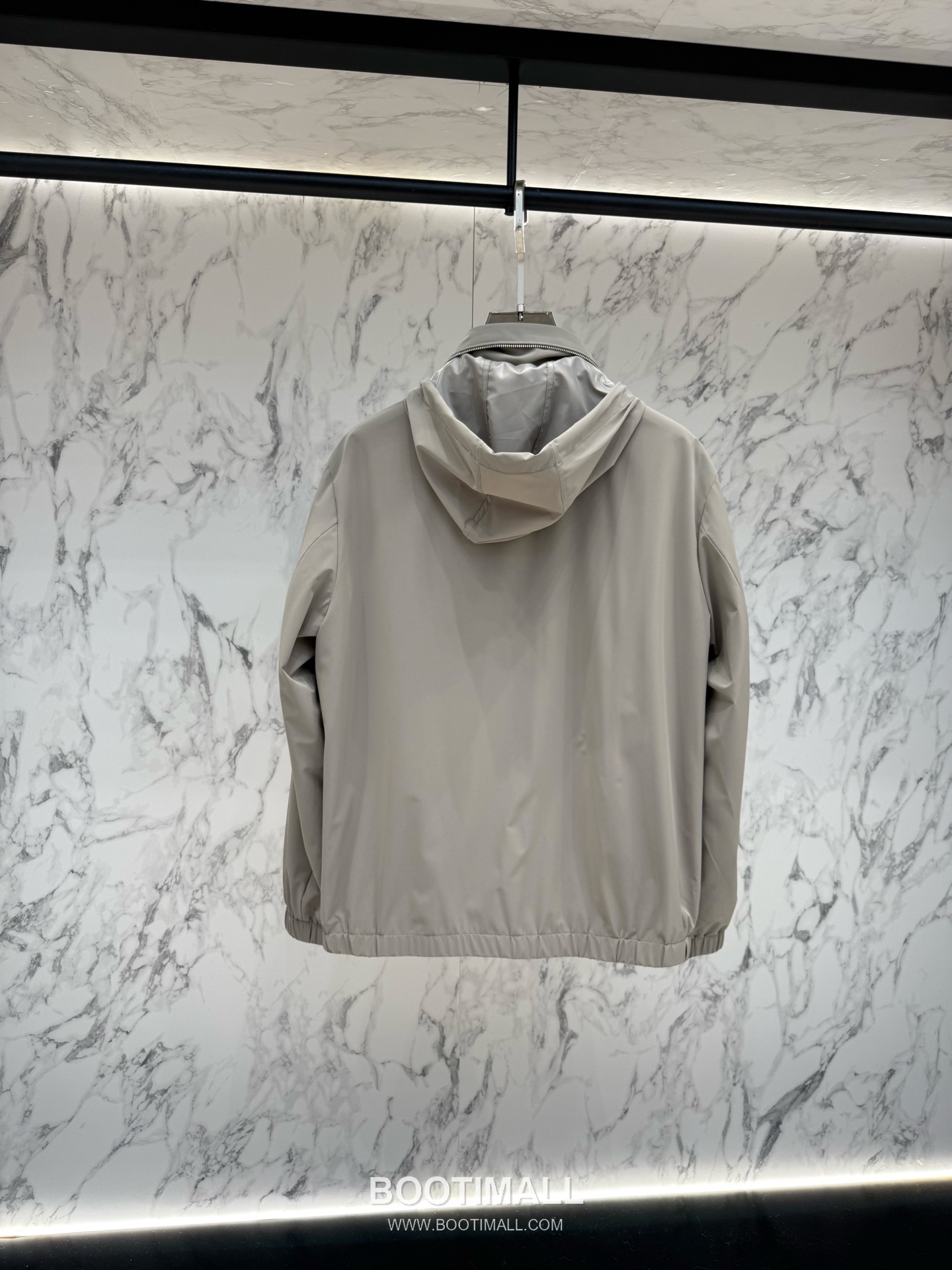 Loro Piana Spring Tailored Hooded Outerwear Black Windbreaker 로로피아나 스프링 테일러드 후드 아우터 블랙 바람막이 4