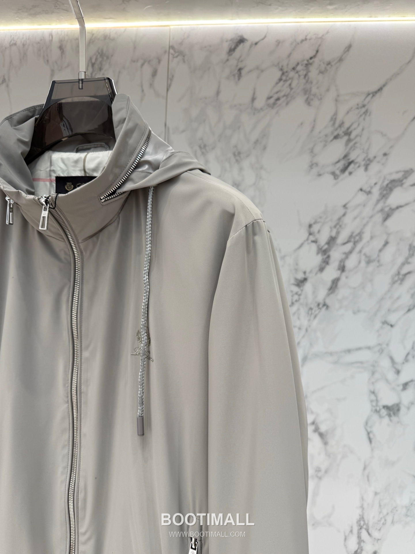 Loro Piana Spring Tailored Hooded Outerwear Black Windbreaker 로로피아나 스프링 테일러드 후드 아우터 블랙 바람막이 6