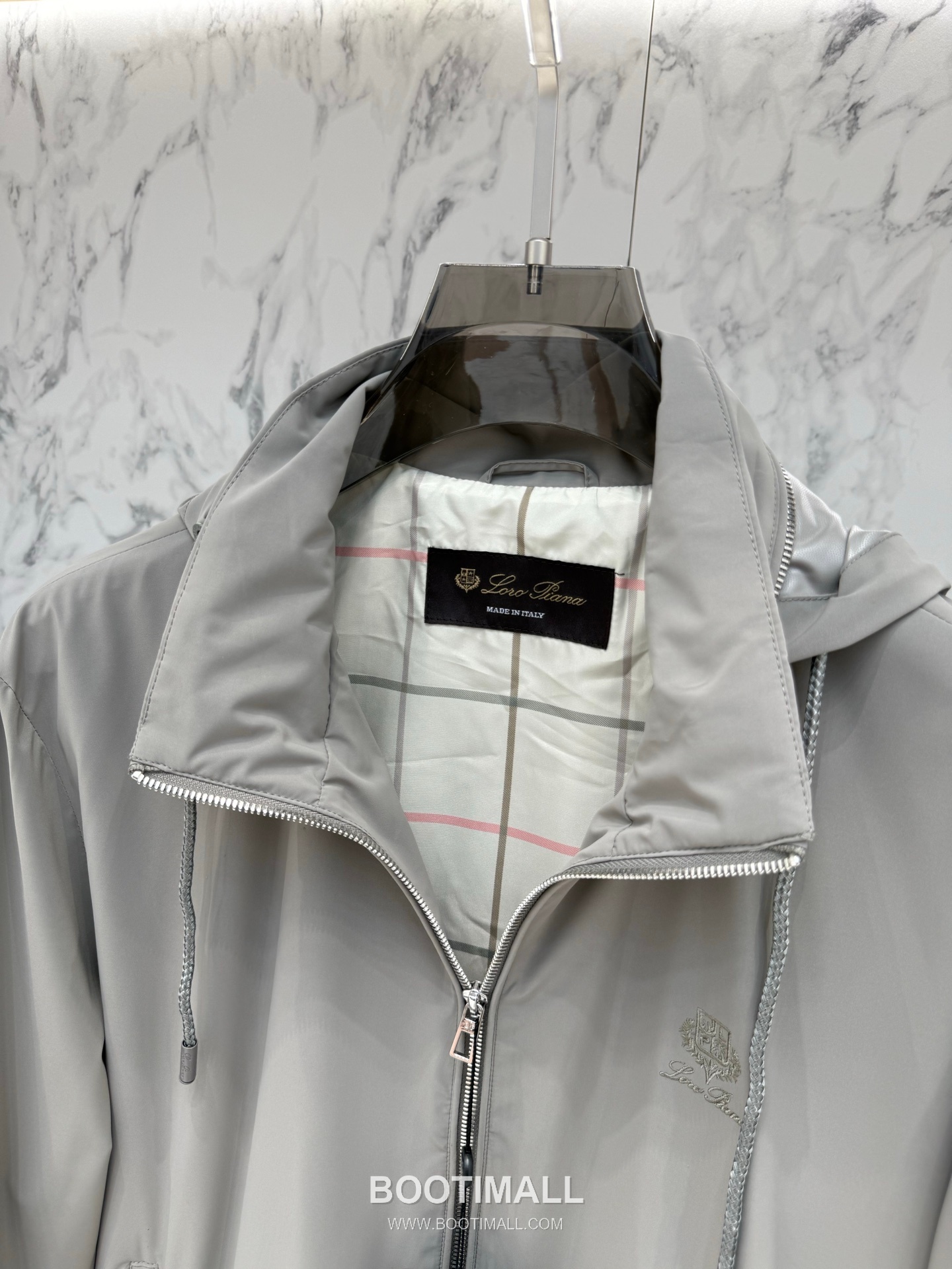 Loro Piana Spring Tailored Hooded Outerwear Black Windbreaker 로로피아나 스프링 테일러드 후드 아우터 블랙 바람막이 8