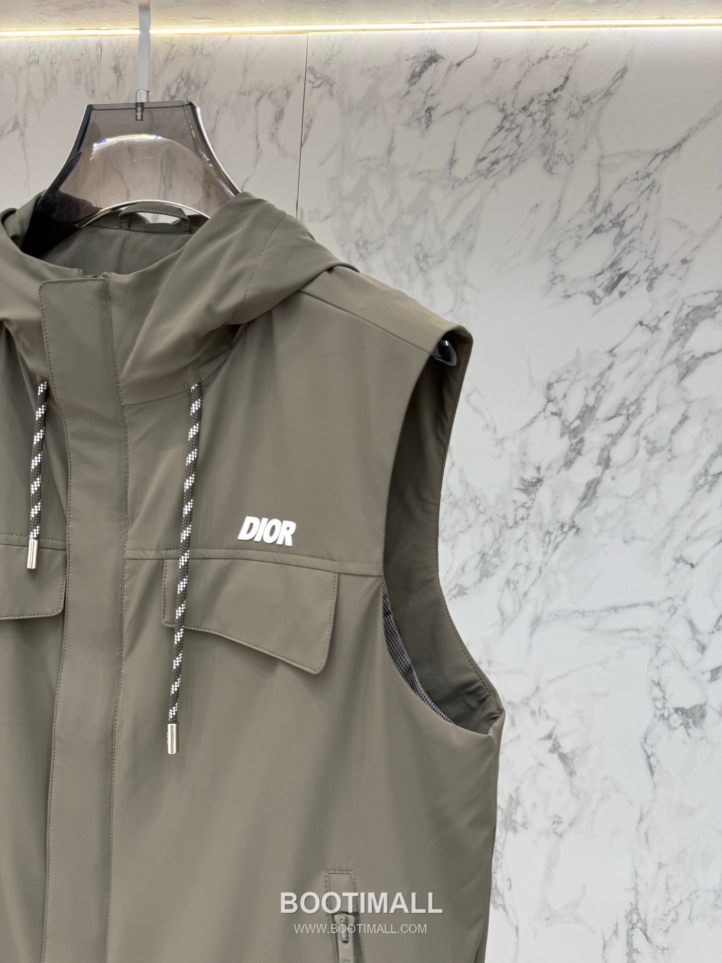 Dior Hooded Utility Khaki Windbreaker 디올 후드 유틸리티 카키 바람막이 6