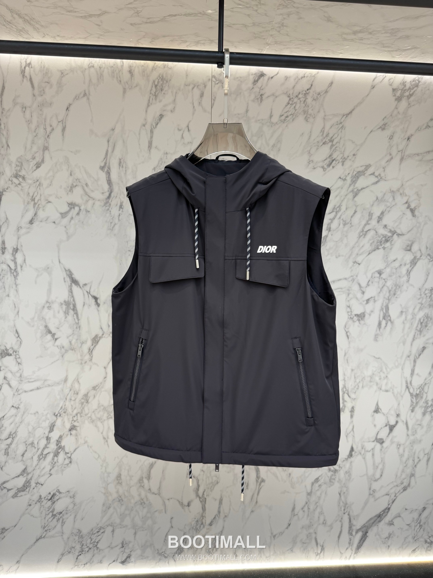 Dior Hooded Utility Khaki Windbreaker 디올 후드 유틸리티 카키 바람막이 5