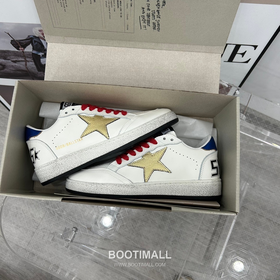 Golden Goose Super-Star Distressed Low-Top Cowhide Terry Cloth Red Sneakers 골든구스 슈퍼스타 디스트레스드 로우탑 소가죽 테리 레드 스니커즈 5