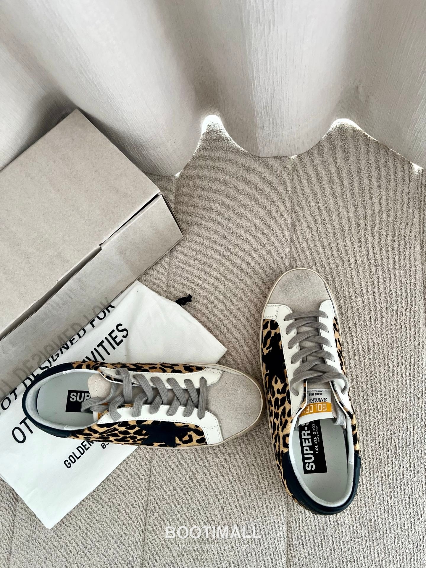 Golden Goose Super-Star Leopard Ponyhair Leather Sneakers 골든구스 슈퍼스타 레오파드 포니헤어 가죽 스니커즈 4
