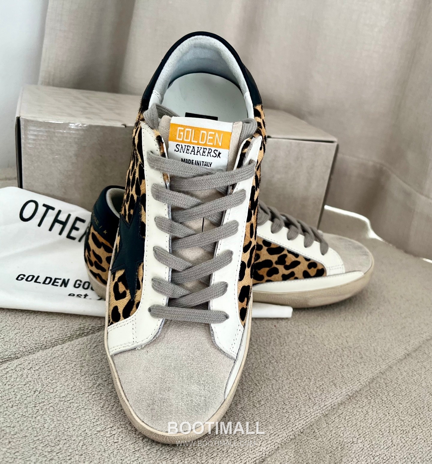 Golden Goose Super-Star Leopard Ponyhair Leather Sneakers 골든구스 슈퍼스타 레오파드 포니헤어 가죽 스니커즈 9