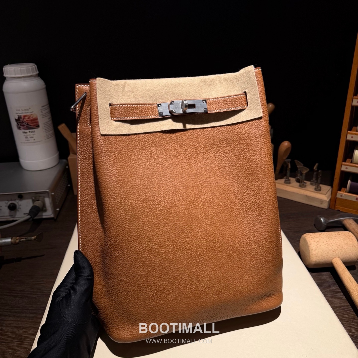 Hermes So Kelly 22 Togo Leather Gold Shoulder Bag 에르메스 소 켈리 22 토고 가죽 골드 숄더백 22cm 1