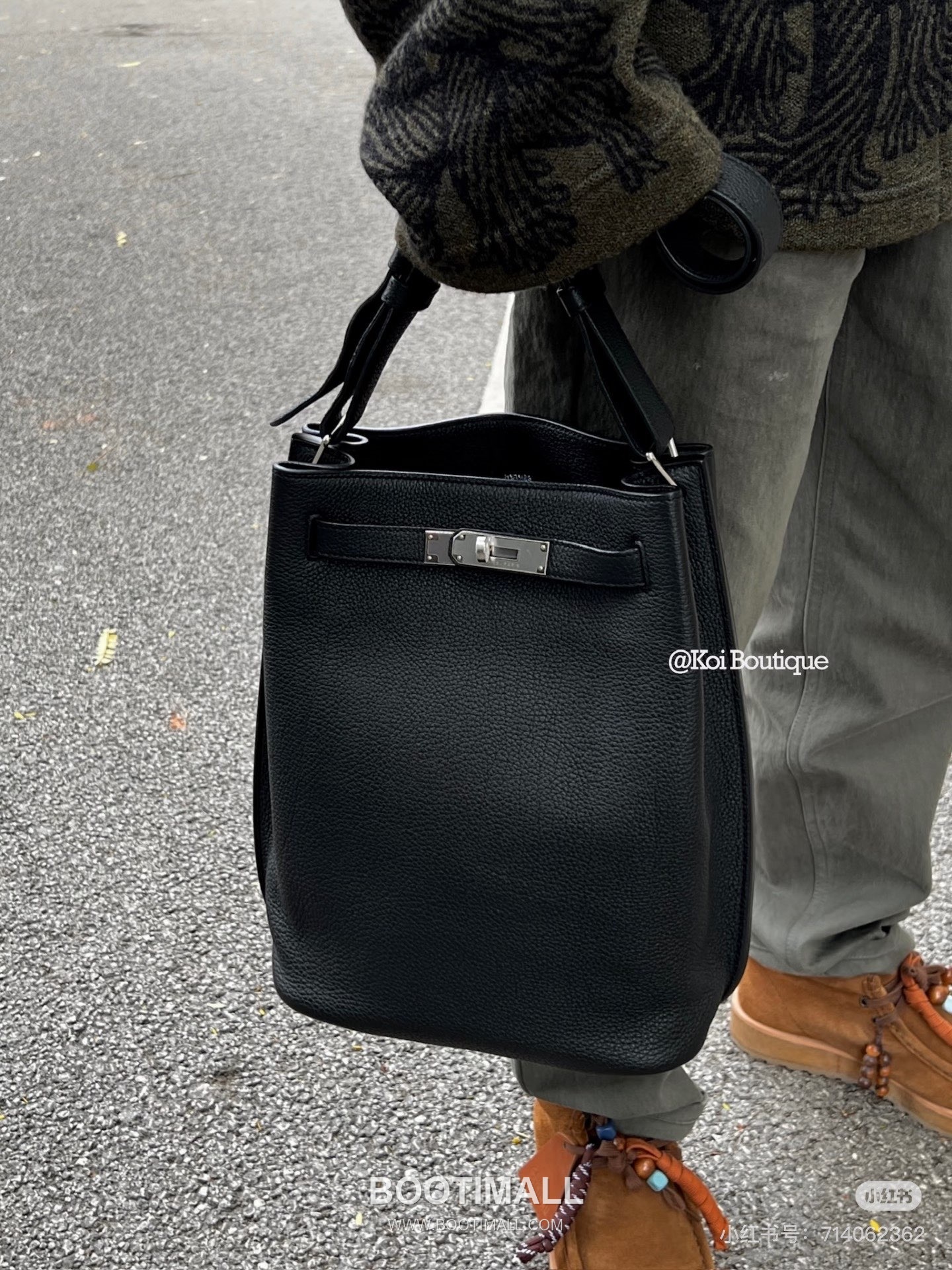 Hermes So Kelly 22 Togo Leather Black Top Handle Bag 에르메스 소 켈리 22 토고 레더 블랙 탑핸들백 22cm 3