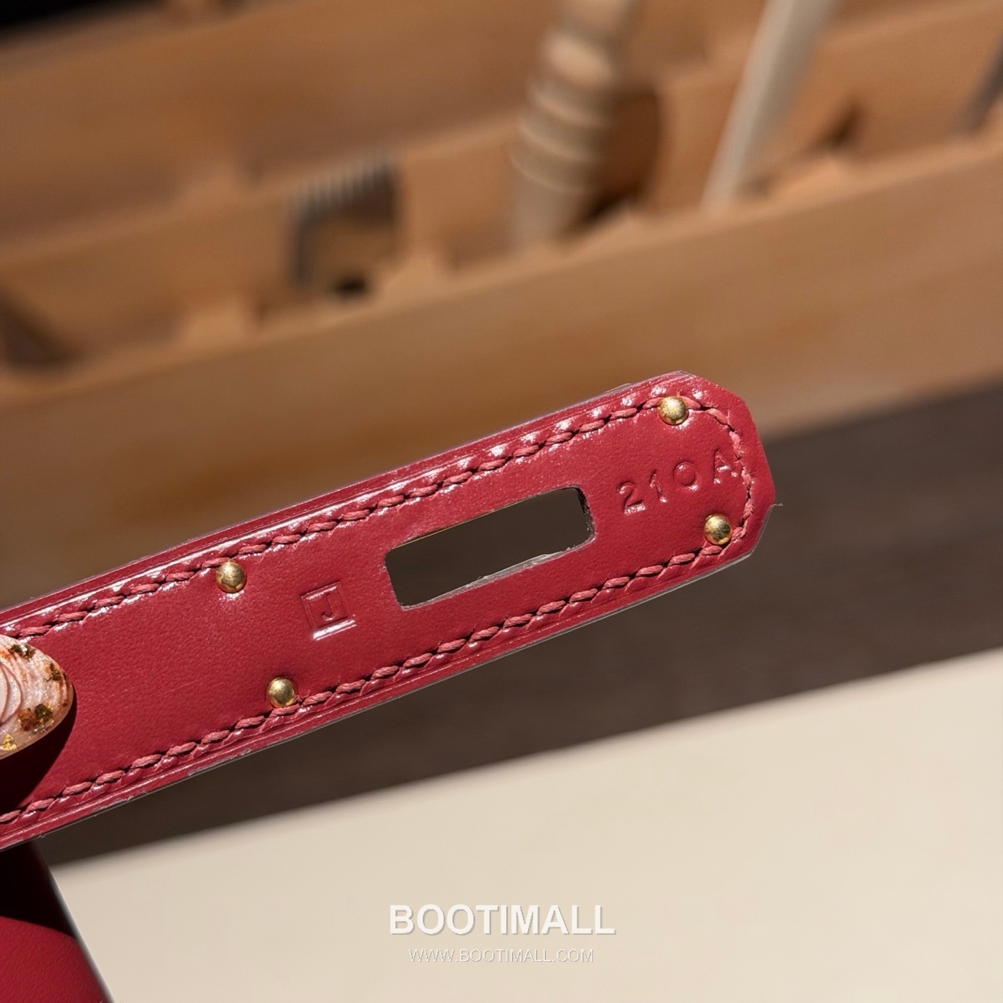 Hermes Kelly 28 Lambskin Leather Red Top Handle Bag 에르메스 켈리 28 램스킨 레더 레드 탑핸들백 28cm 11