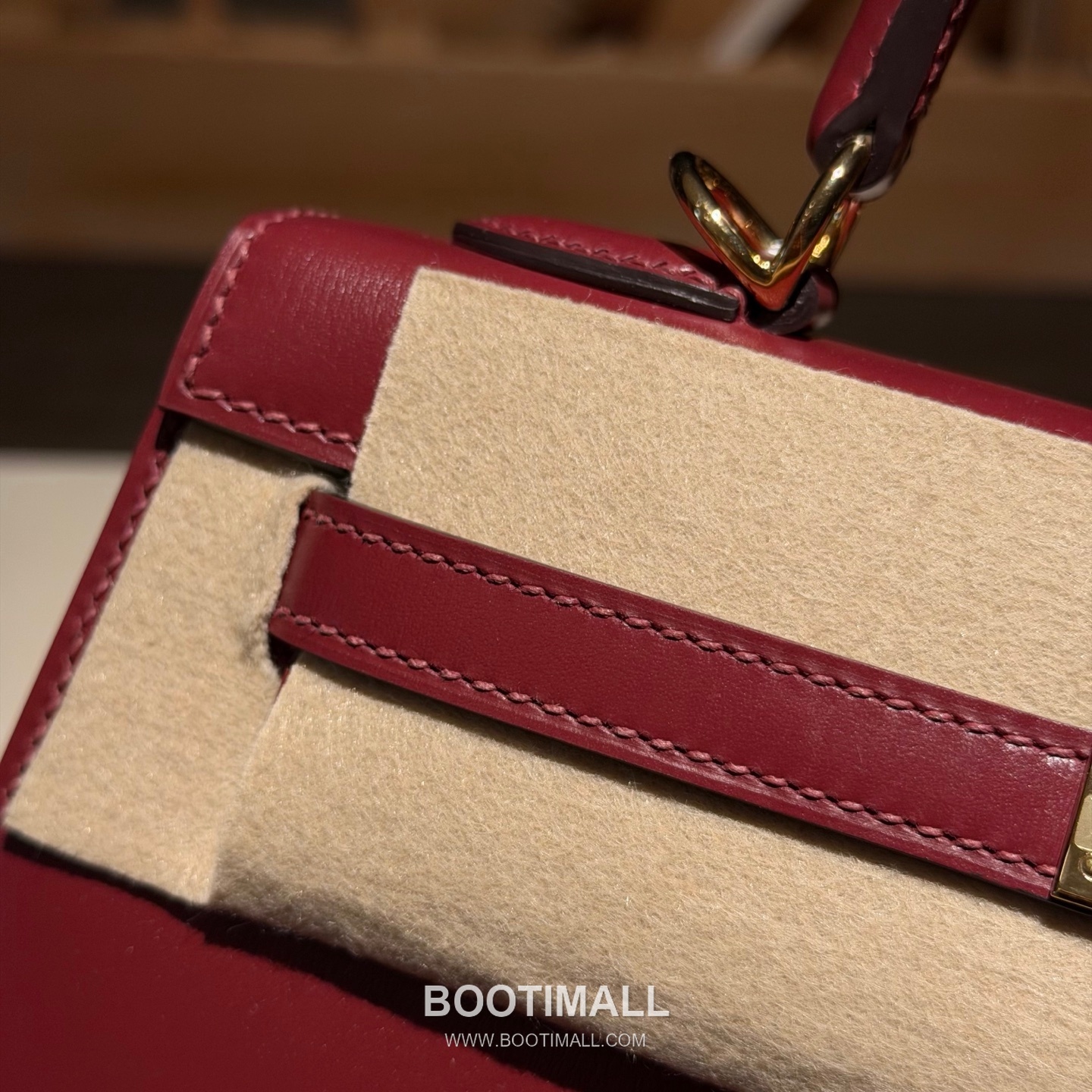 Hermes Kelly 25 Box Calf Rouge H Top Handle Bag 에르메스 켈리 25 박스 카프 루즈 H 탑핸들백 25cm 5