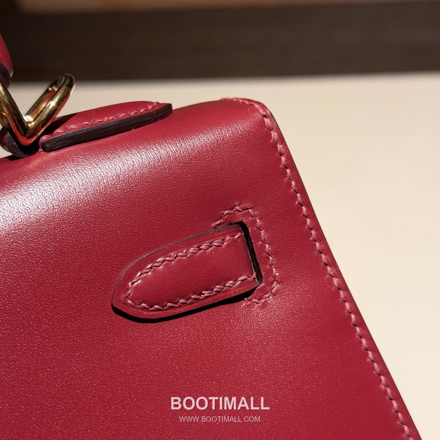 Hermes Kelly 25 Box Calf Rouge H Top Handle Bag 에르메스 켈리 25 박스 카프 루즈 H 탑핸들백 25cm 9