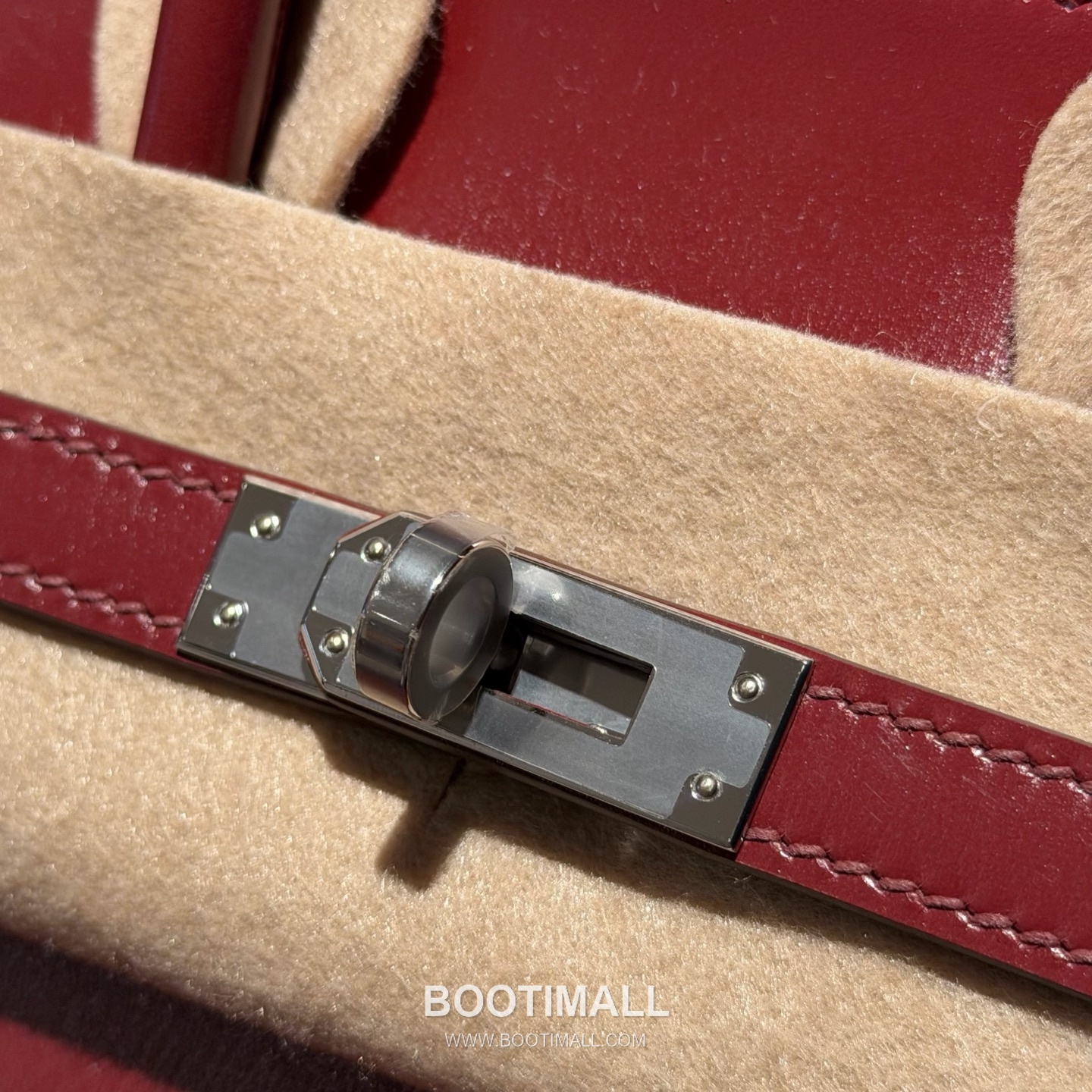 Hermes Birkin 25 Box Calf Rouge H Top Handle Bag 에르메스 버킨 25 박스 카프 루즈 H 탑핸들백 25cm 5