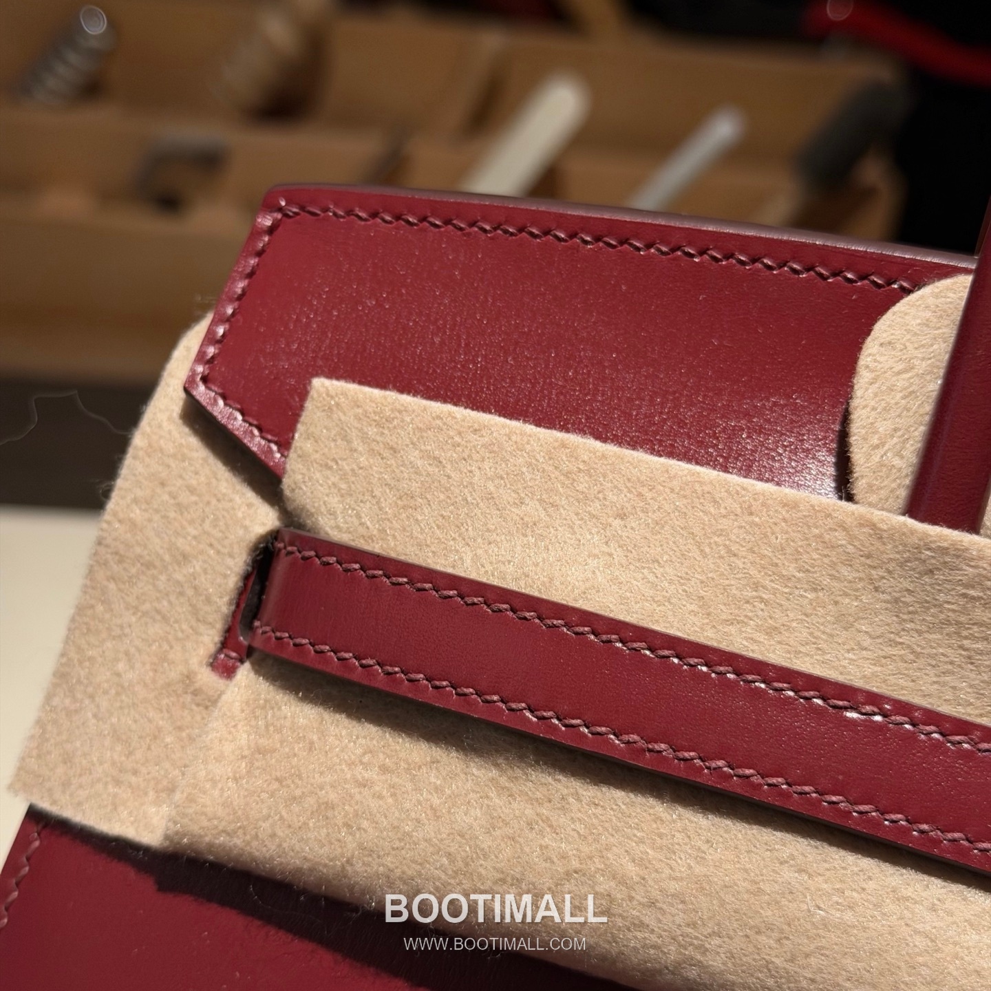 Hermes Birkin 25 Box Calf Rouge H Top Handle Bag 에르메스 버킨 25 박스 카프 루즈 H 탑핸들백 25cm 6