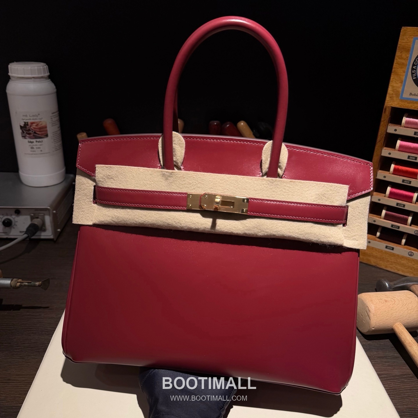 Hermes Birkin 30 Gold Handbag 에르메스 버킨 30 골드 핸드백 30cm 4