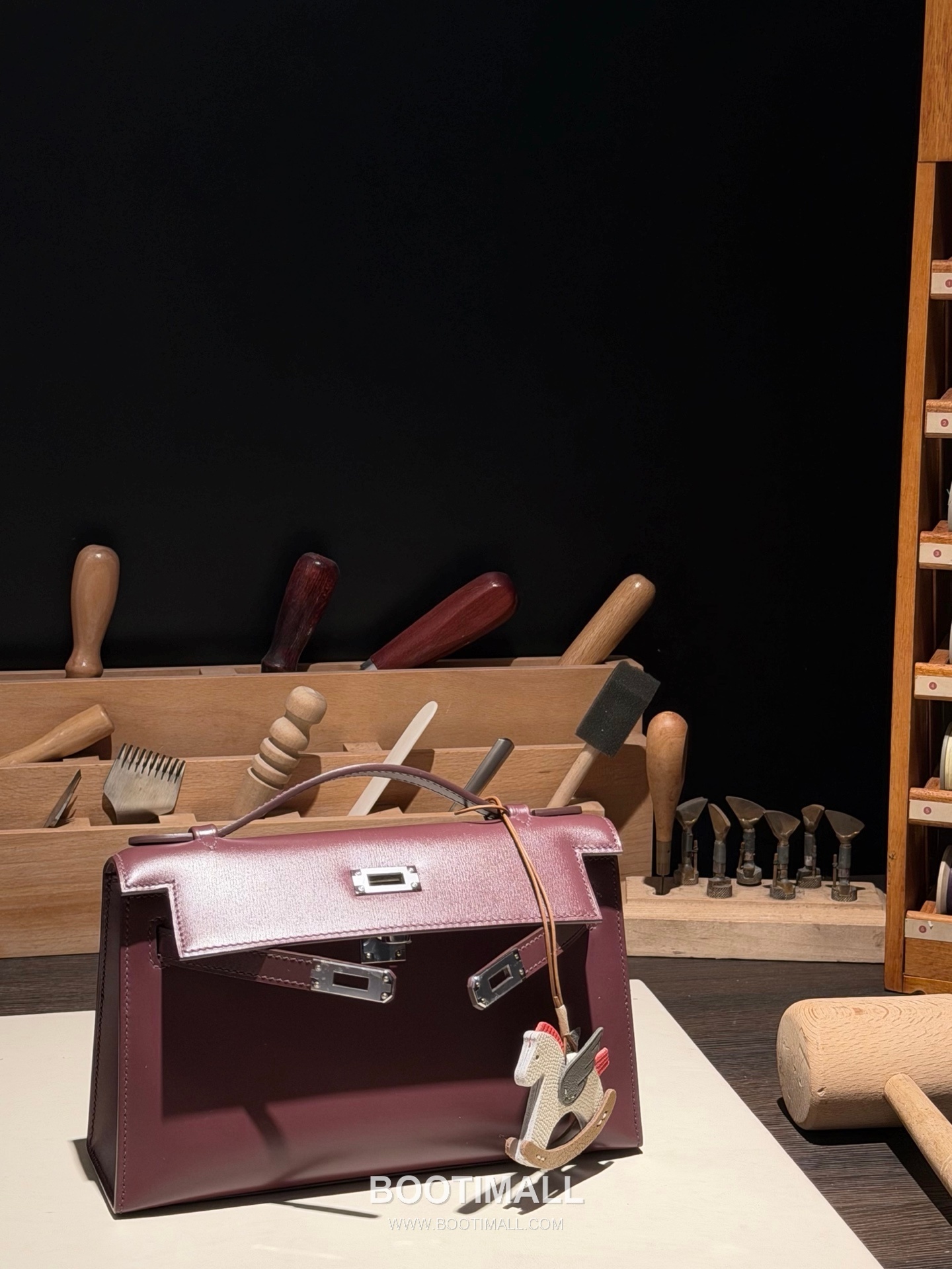 Hermès Kelly I Bordeaux Box Calfskin Leather Top Handle Bag 에르메스 켈리 1세대 보르도 박스 카프스킨 레더 탑핸들백 1