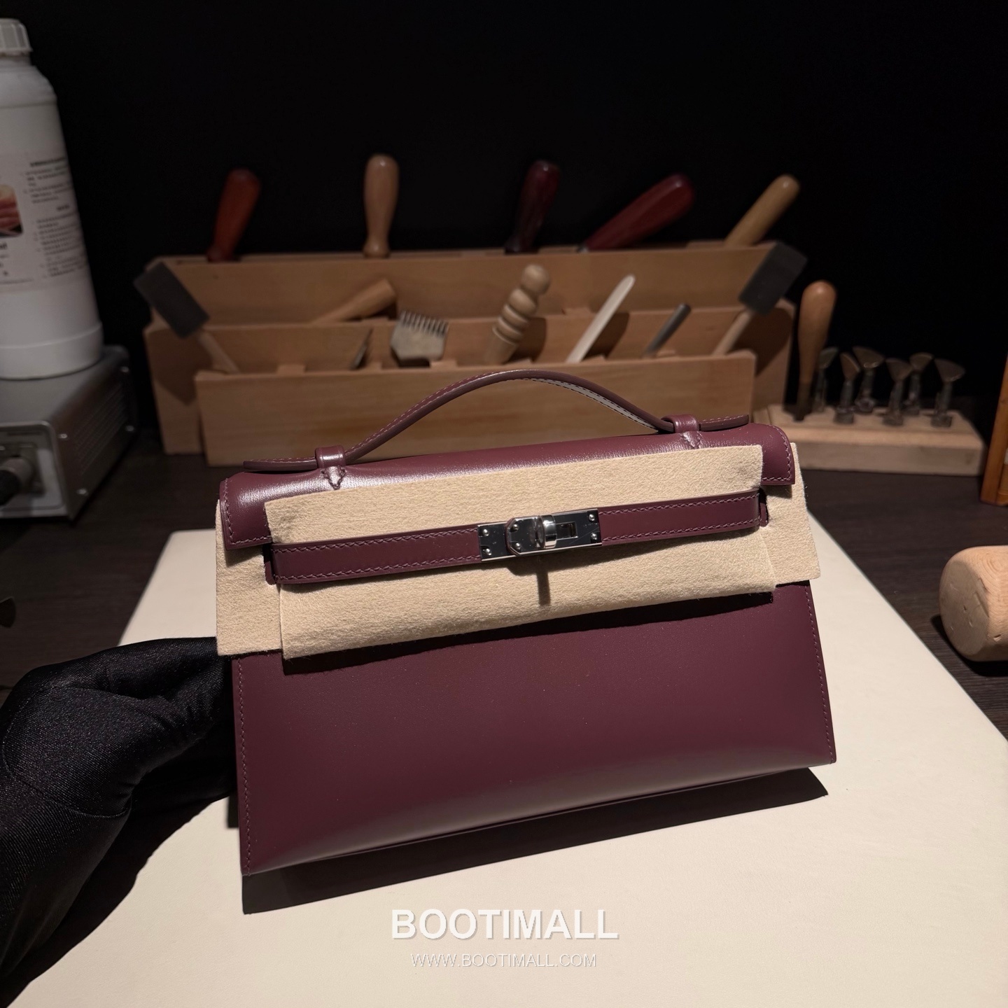 Hermès Kelly I Bordeaux Box Calfskin Leather Top Handle Bag 에르메스 켈리 1세대 보르도 박스 카프스킨 레더 탑핸들백 3