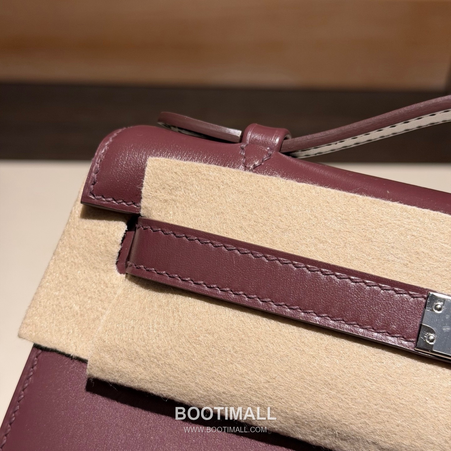 Hermès Kelly I Bordeaux Box Calfskin Leather Top Handle Bag 에르메스 켈리 1세대 보르도 박스 카프스킨 레더 탑핸들백 5