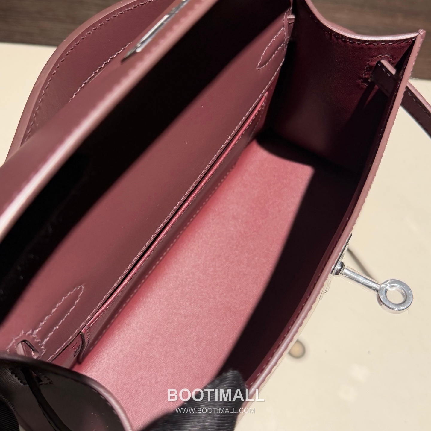 Hermès Kelly I Bordeaux Box Calfskin Leather Top Handle Bag 에르메스 켈리 1세대 보르도 박스 카프스킨 레더 탑핸들백 11