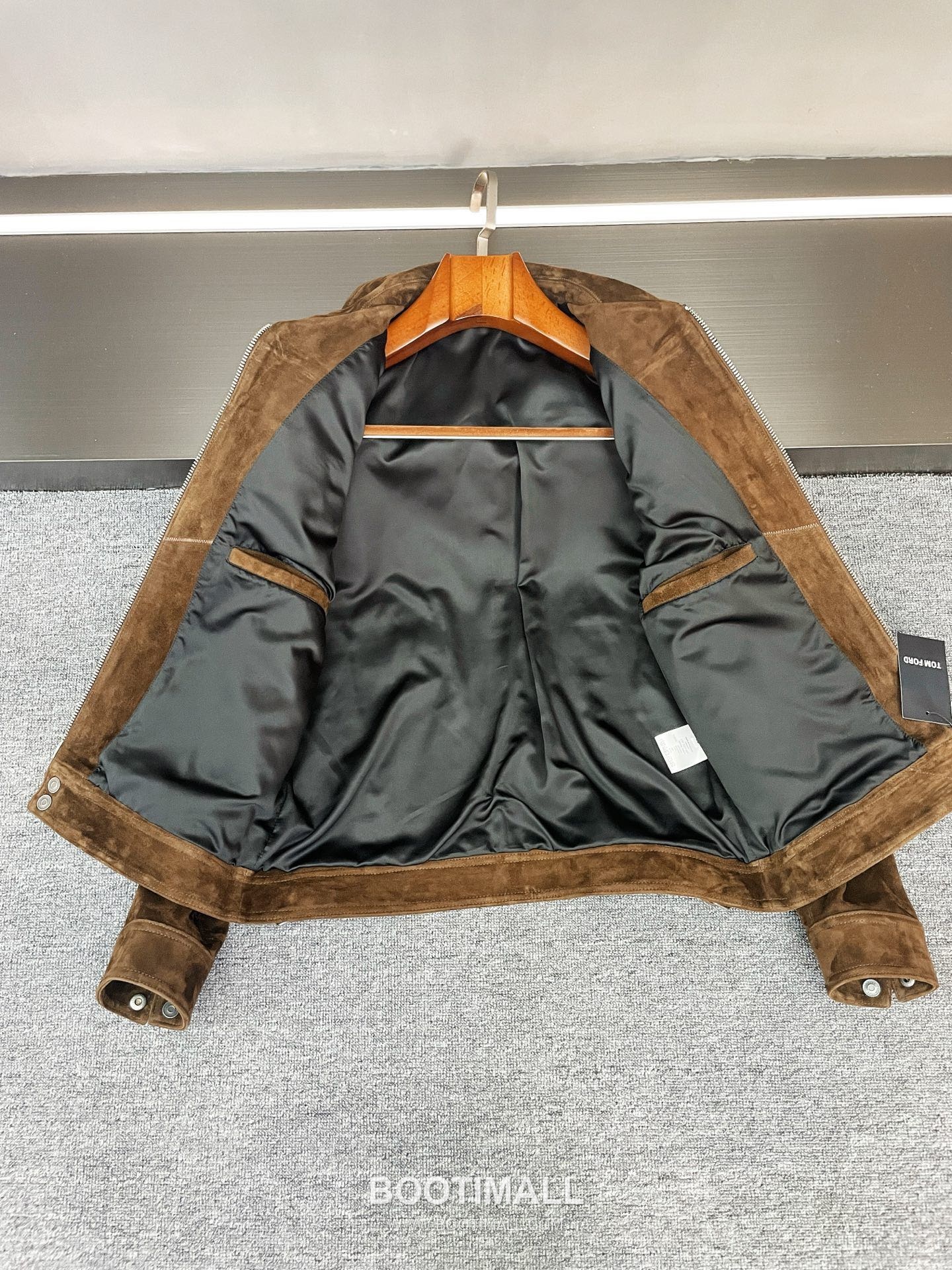 Tom Ford Men's Suede Lambskin Brown Jacket 톰포드 톰 남성 스웨이드 양가죽 브라운 자켓 6