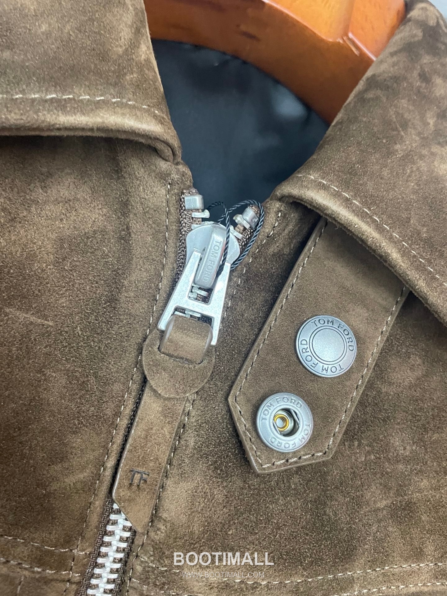 Tom Ford Men's Suede Lambskin Brown Jacket 톰포드 톰 남성 스웨이드 양가죽 브라운 자켓 9