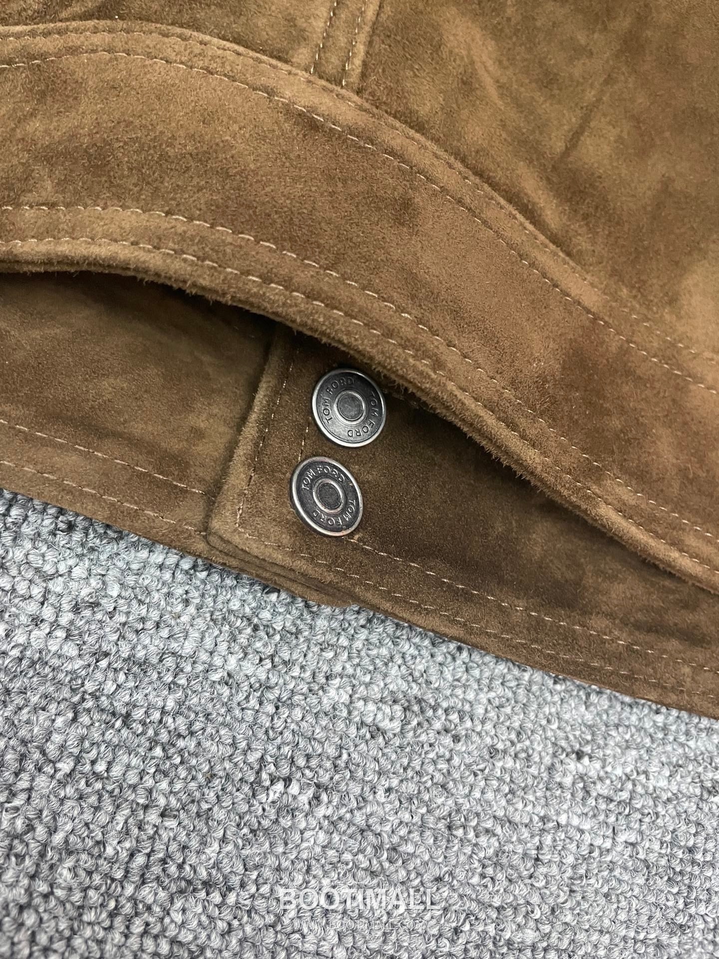 Tom Ford Men's Suede Lambskin Brown Jacket 톰포드 톰 남성 스웨이드 양가죽 브라운 자켓 11