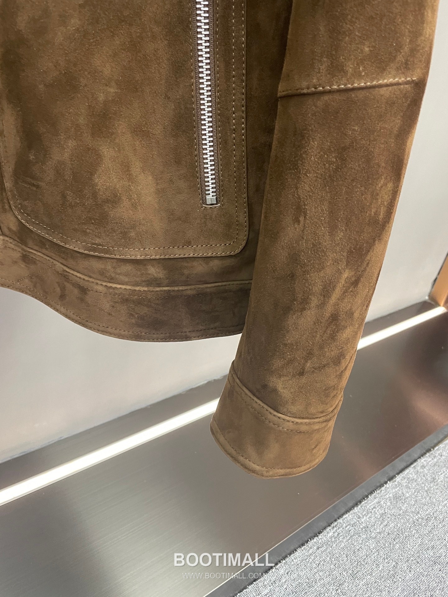 Tom Ford Men's Suede Lambskin Brown Jacket 톰포드 톰 남성 스웨이드 양가죽 브라운 자켓 18