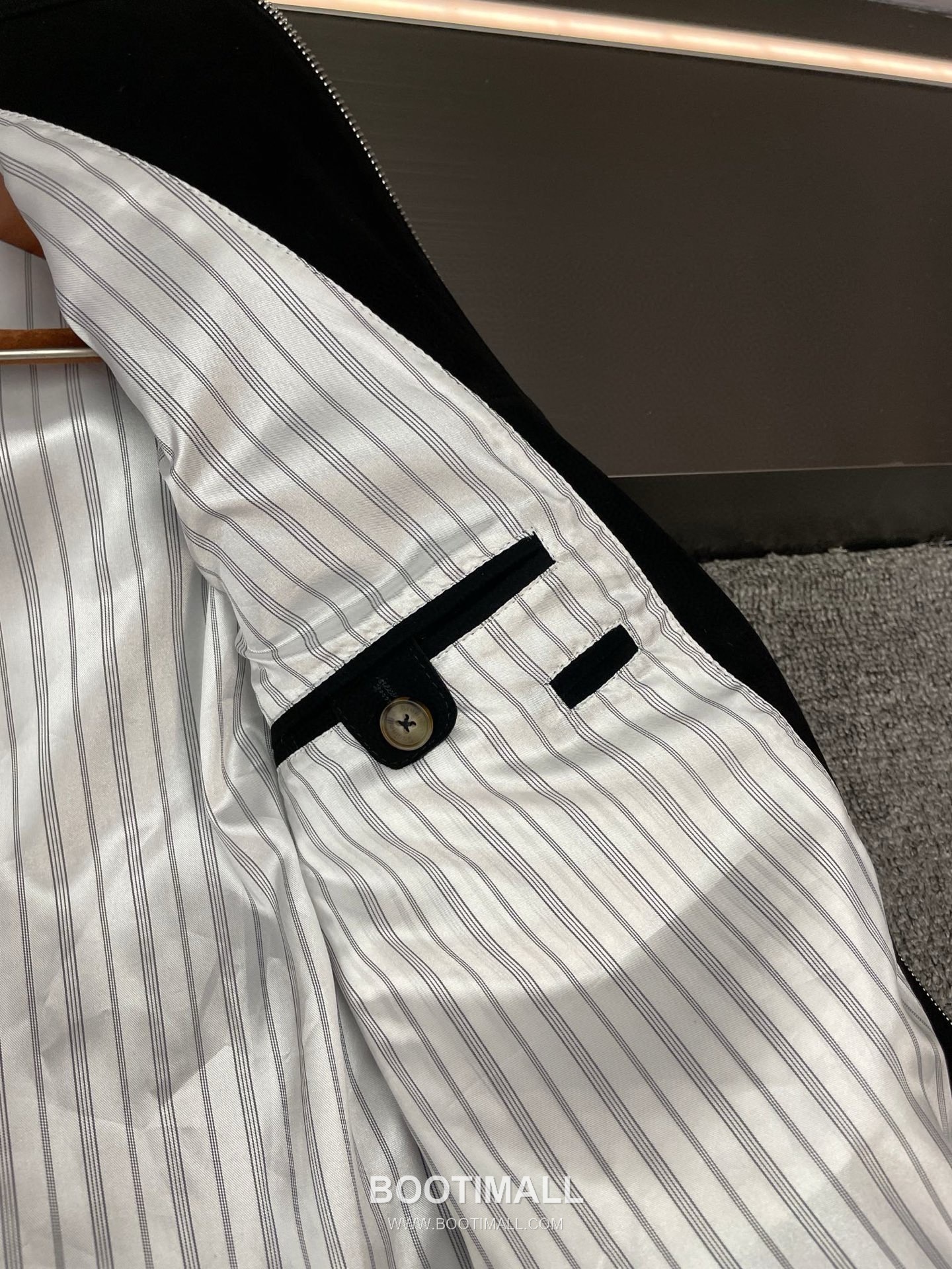 Brunello Cucinelli Suede Lambskin Outerwear Black Jacket 브루넬로 쿠치넬리 스웨이드 램스킨 아우터 블랙 재킷 4