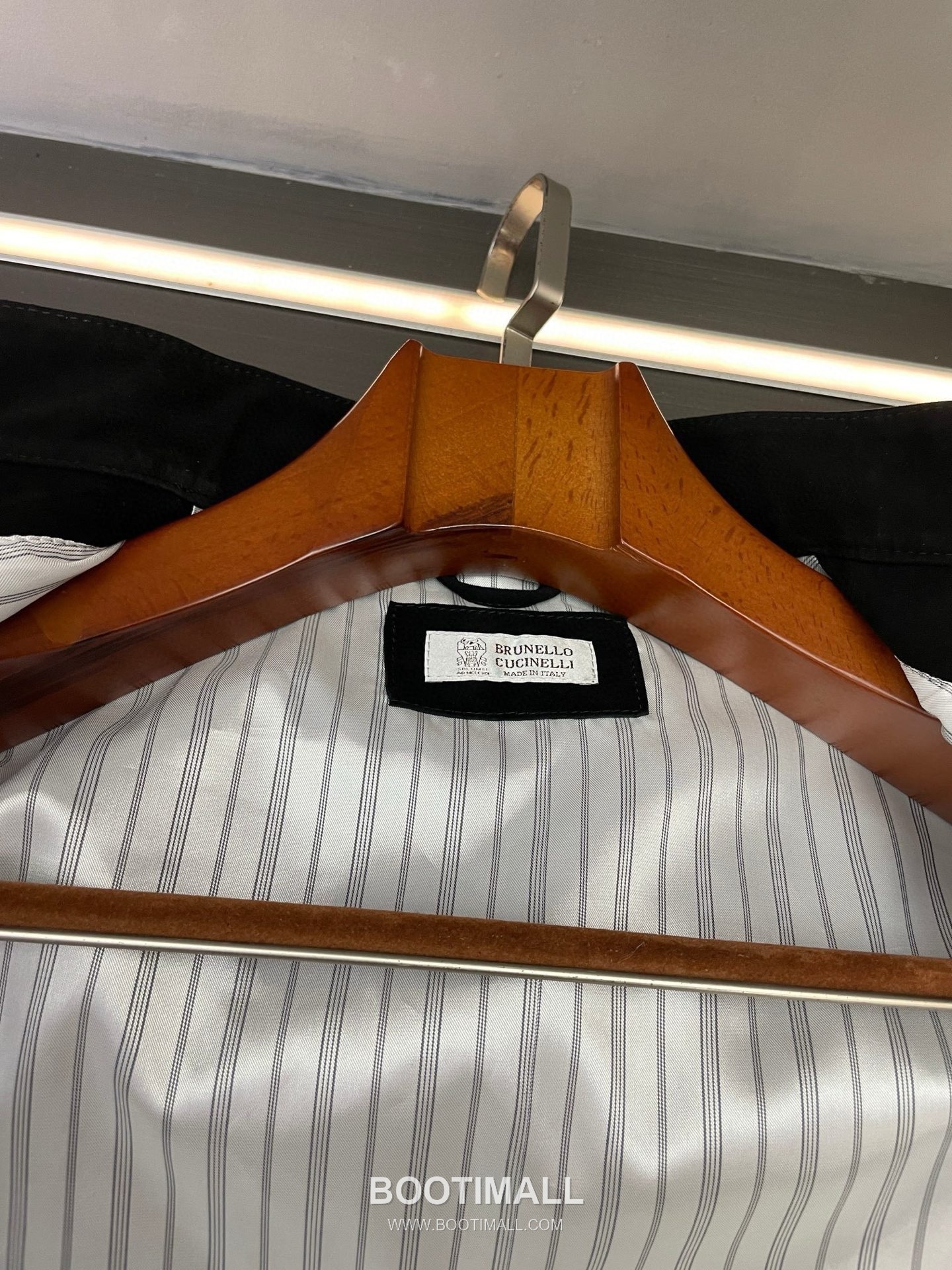 Brunello Cucinelli Suede Lambskin Outerwear Black Jacket 브루넬로 쿠치넬리 스웨이드 램스킨 아우터 블랙 재킷 5