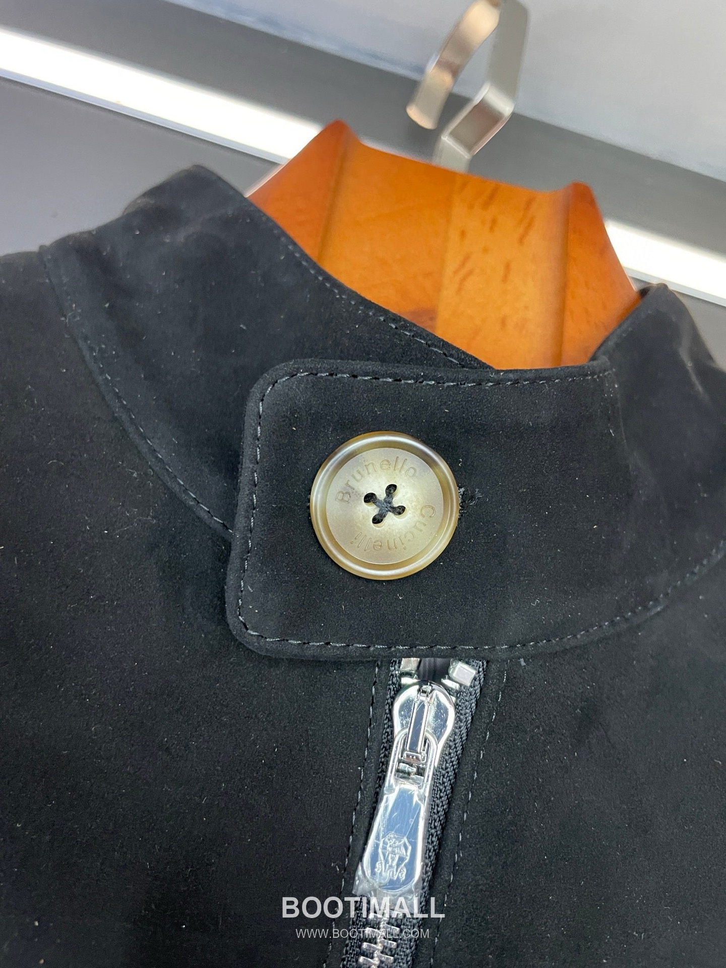 Brunello Cucinelli Suede Lambskin Outerwear Black Jacket 브루넬로 쿠치넬리 스웨이드 램스킨 아우터 블랙 재킷 6