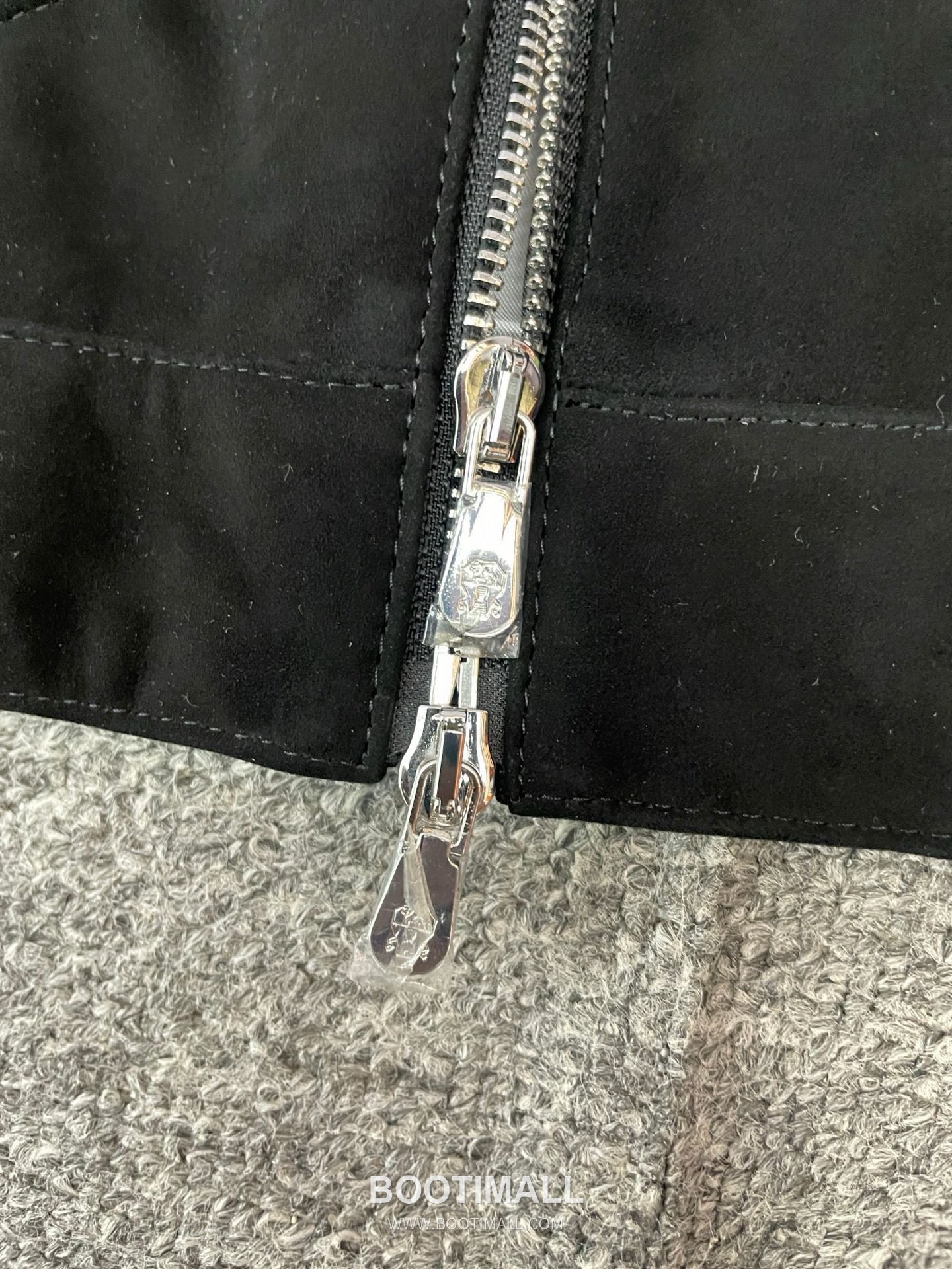 Brunello Cucinelli Suede Lambskin Outerwear Black Jacket 브루넬로 쿠치넬리 스웨이드 램스킨 아우터 블랙 재킷 9