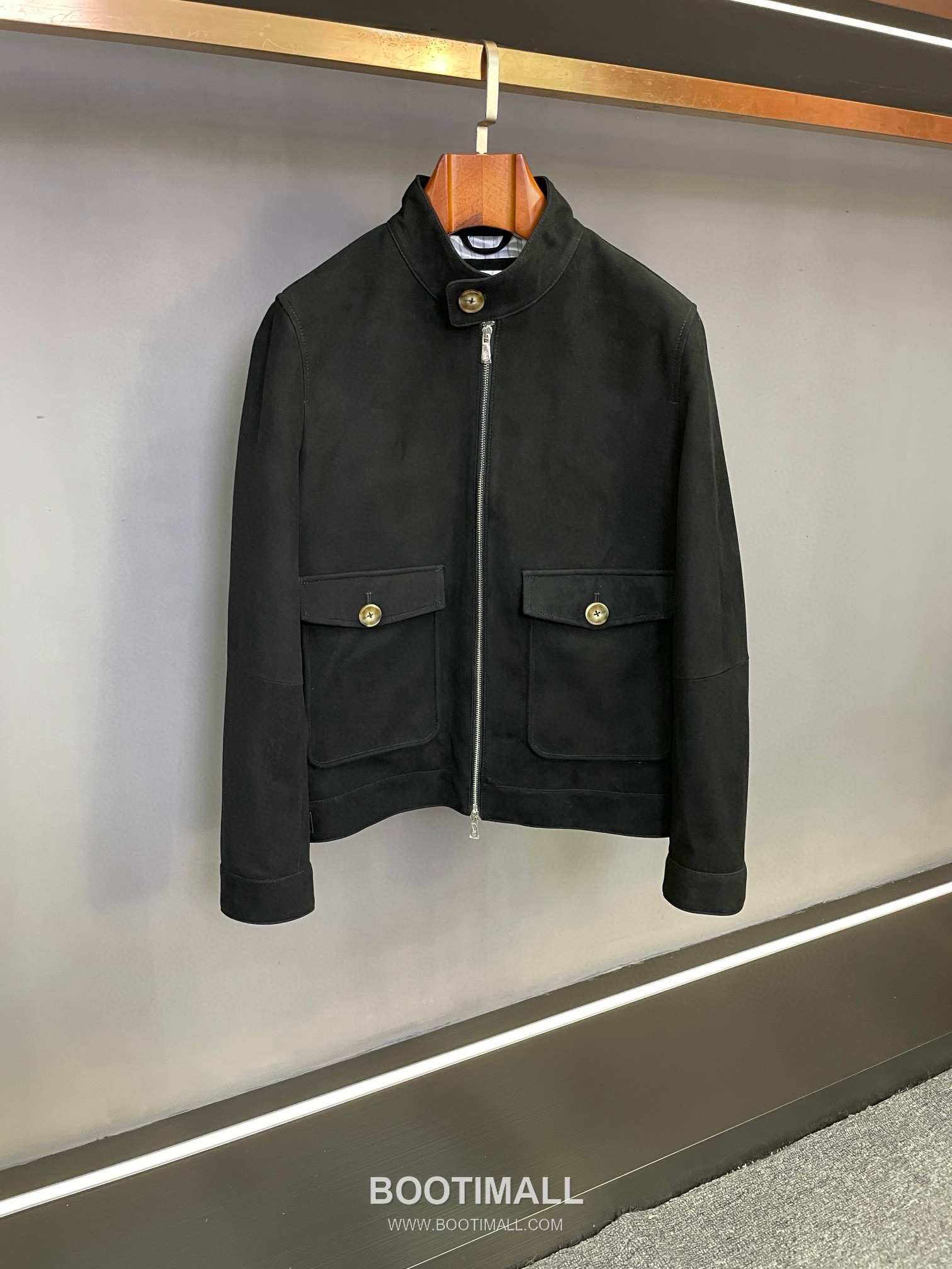 Brunello Cucinelli Suede Lambskin Outerwear Black Jacket 브루넬로 쿠치넬리 스웨이드 램스킨 아우터 블랙 재킷 10