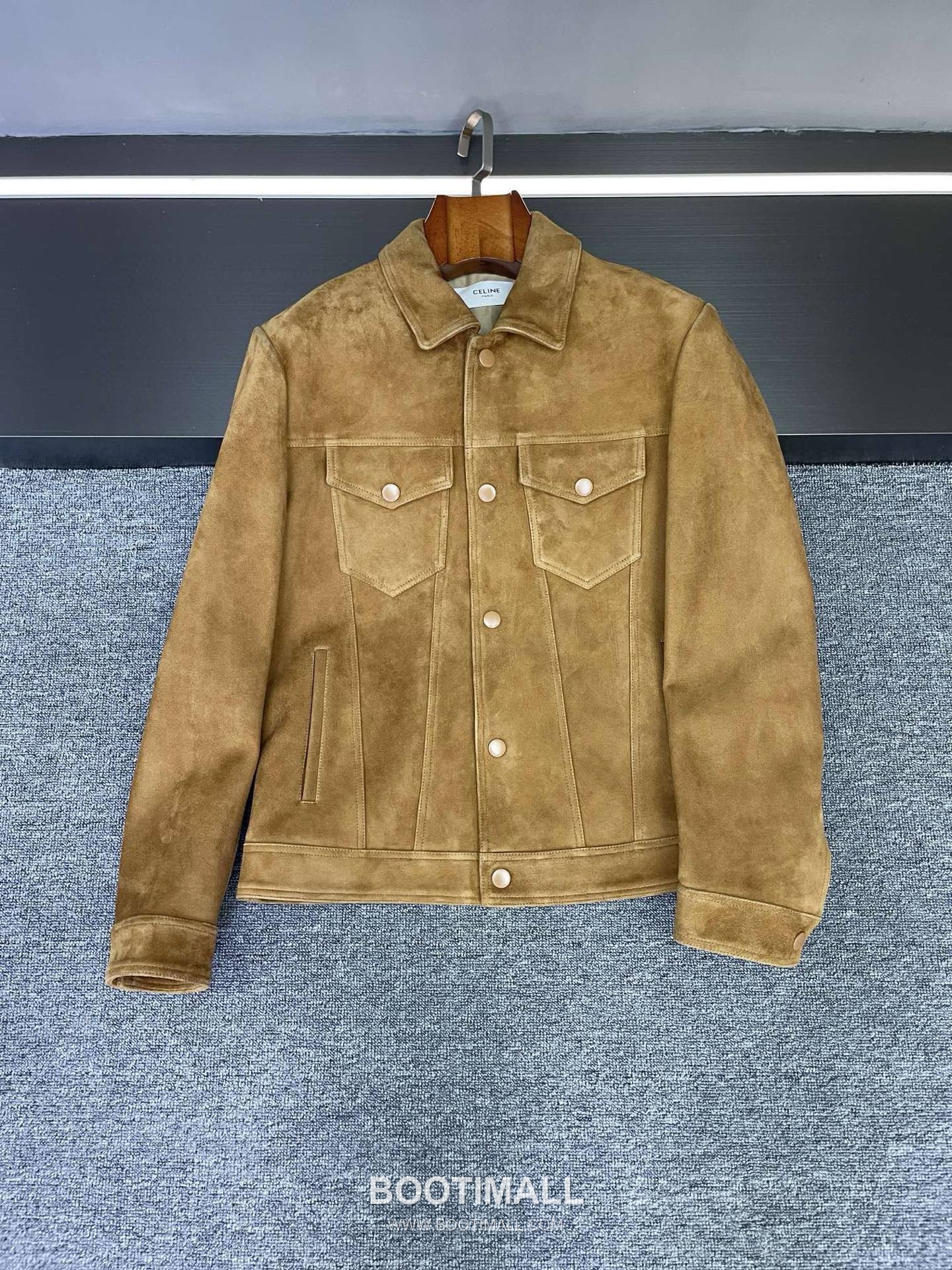 Celine Suede Lambskin Trucker Black Jacket 셀린느 스웨이드 양가죽 트러커 블랙 자켓 4