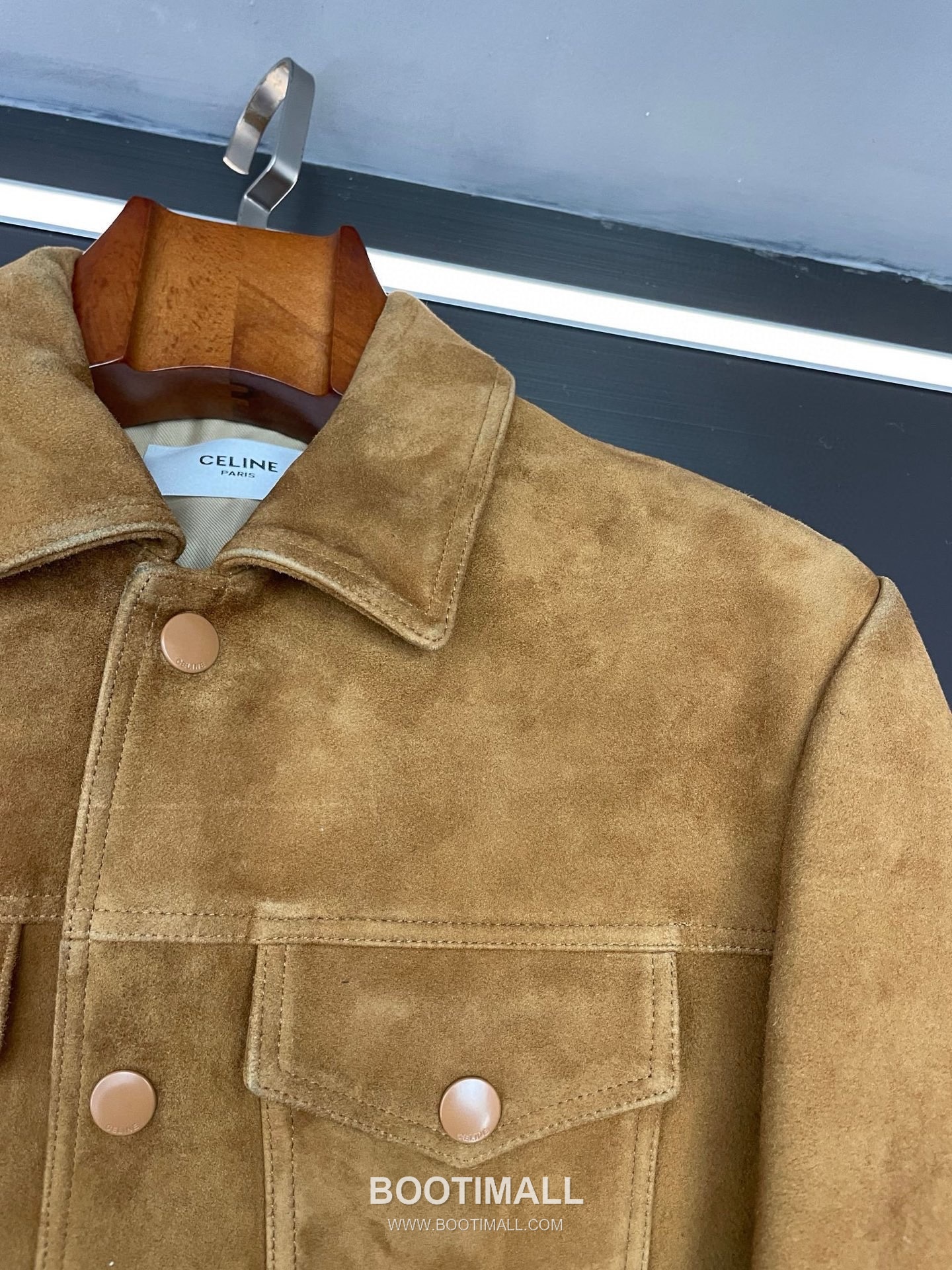 Celine Suede Lambskin Trucker Black Jacket 셀린느 스웨이드 양가죽 트러커 블랙 자켓 12