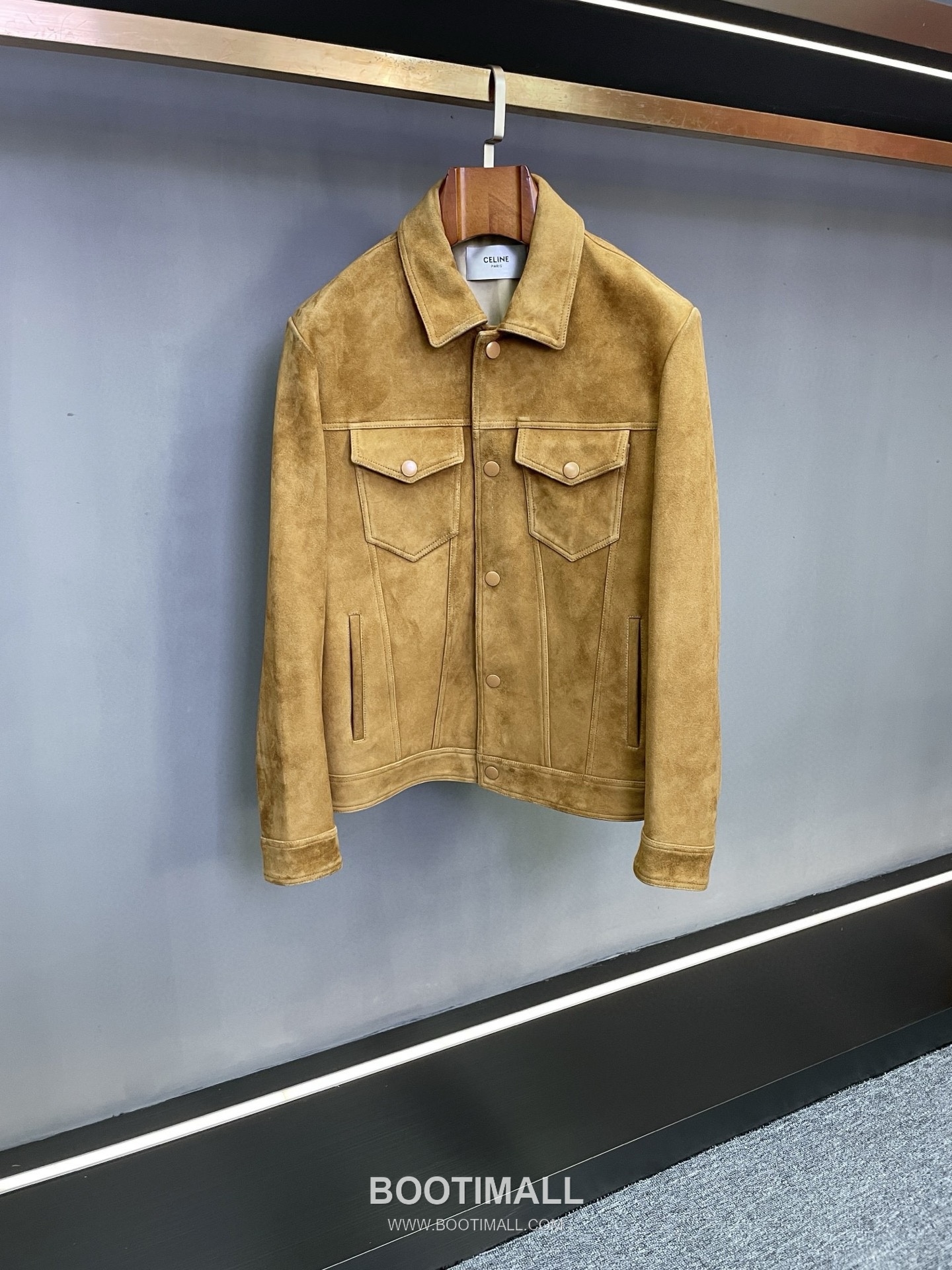 Celine Suede Lambskin Trucker Black Jacket 셀린느 스웨이드 양가죽 트러커 블랙 자켓 13