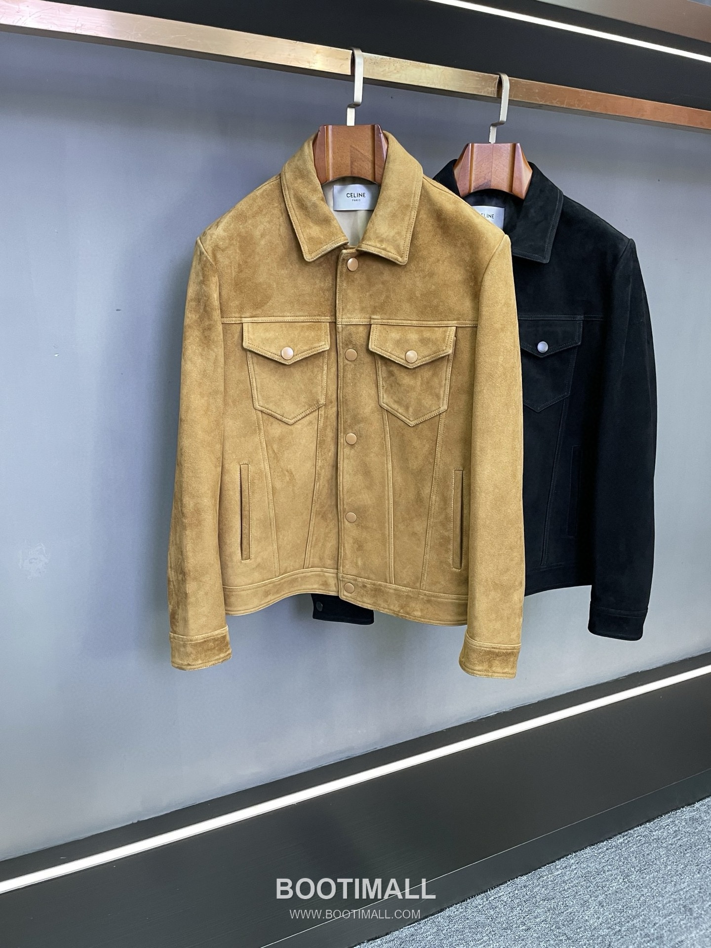 Celine Suede Lambskin Trucker Black Jacket 셀린느 스웨이드 양가죽 트러커 블랙 자켓 16