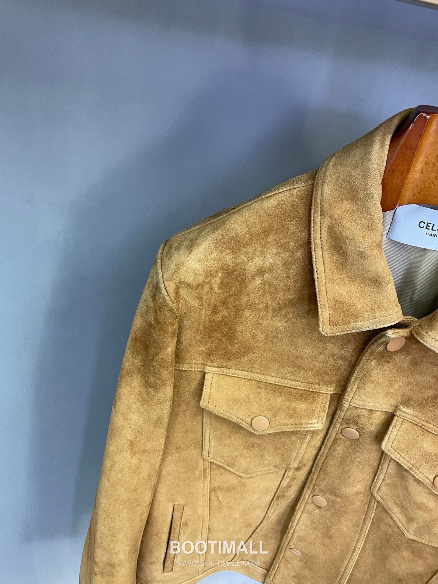 Celine Suede Lambskin Trucker Black Jacket 셀린느 스웨이드 양가죽 트러커 블랙 자켓 19