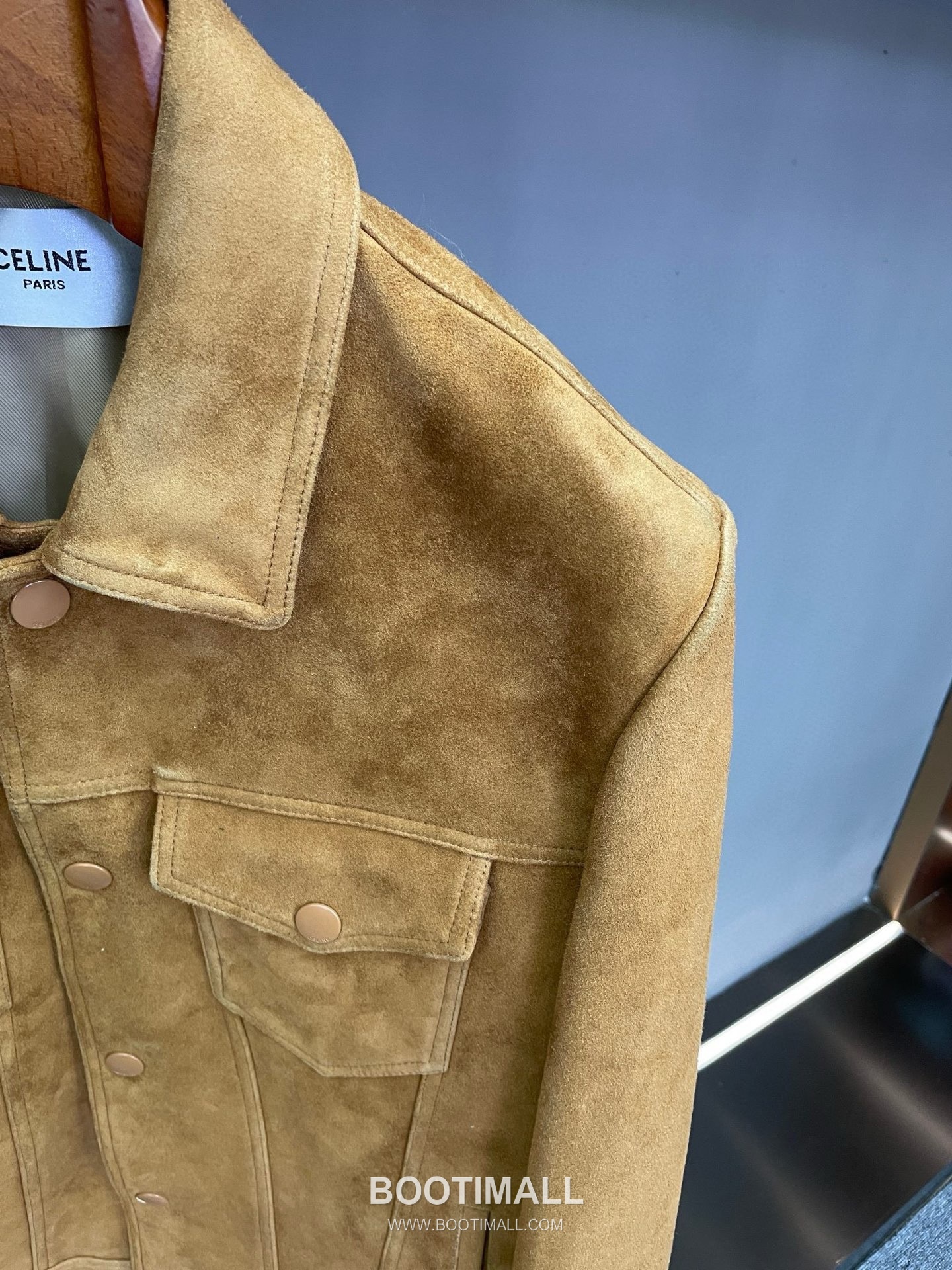 Celine Suede Lambskin Trucker Black Jacket 셀린느 스웨이드 양가죽 트러커 블랙 자켓 21