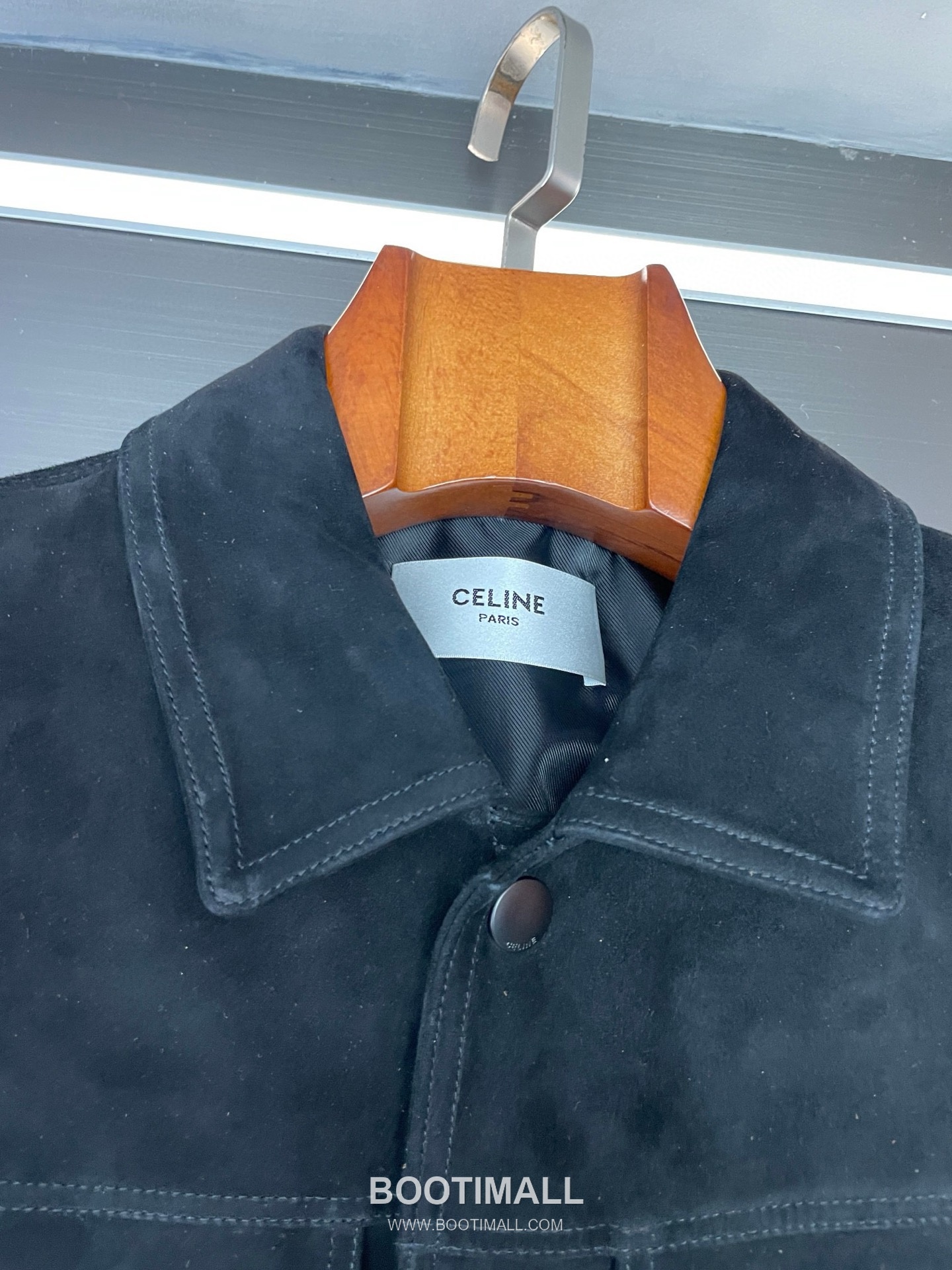 Celine Suede Lambskin Trucker Black Jacket 셀린느 스웨이드 양가죽 트러커 블랙 자켓 7