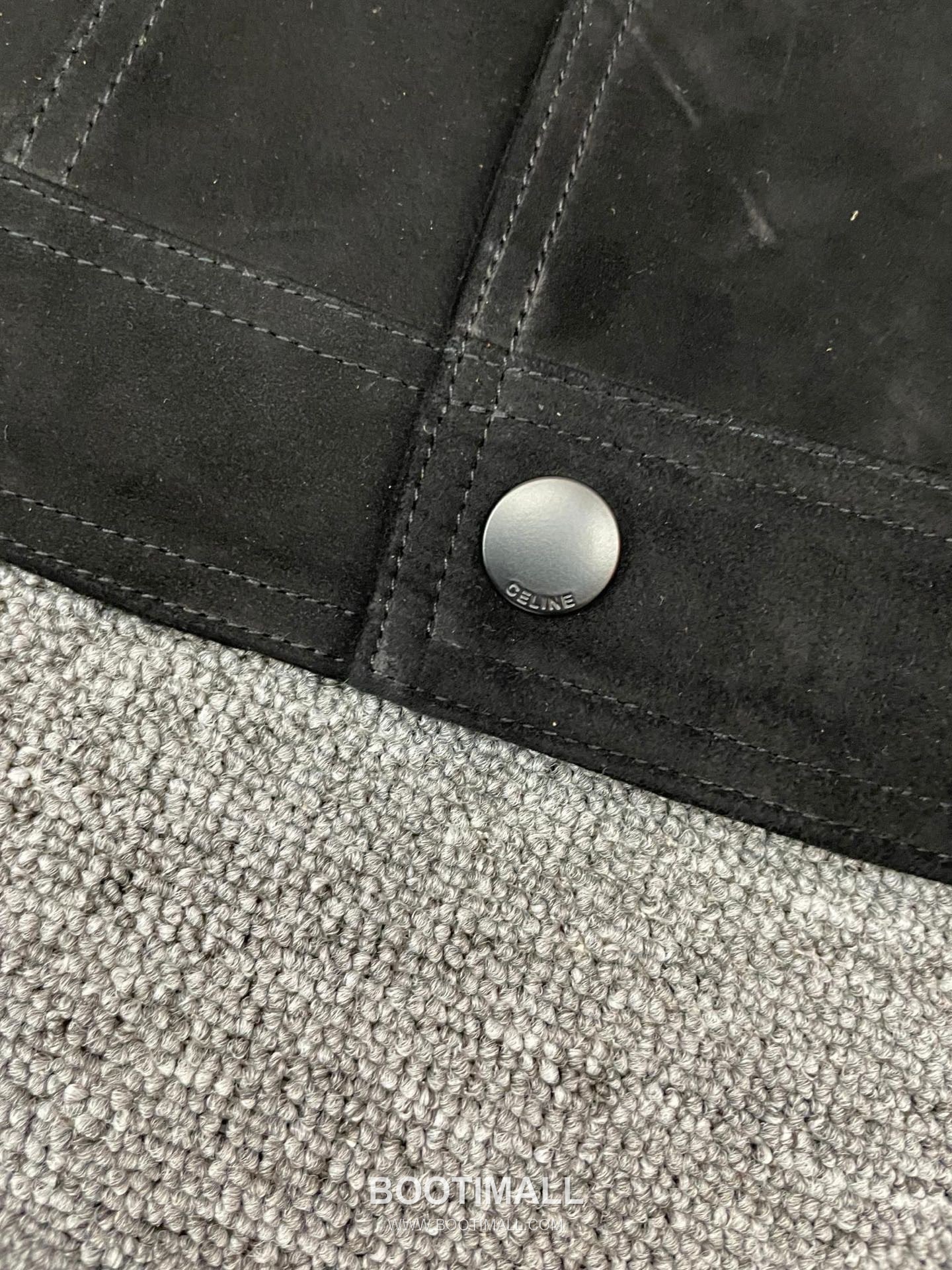 Celine Suede Lambskin Trucker Black Jacket 셀린느 스웨이드 양가죽 트러커 블랙 자켓 8