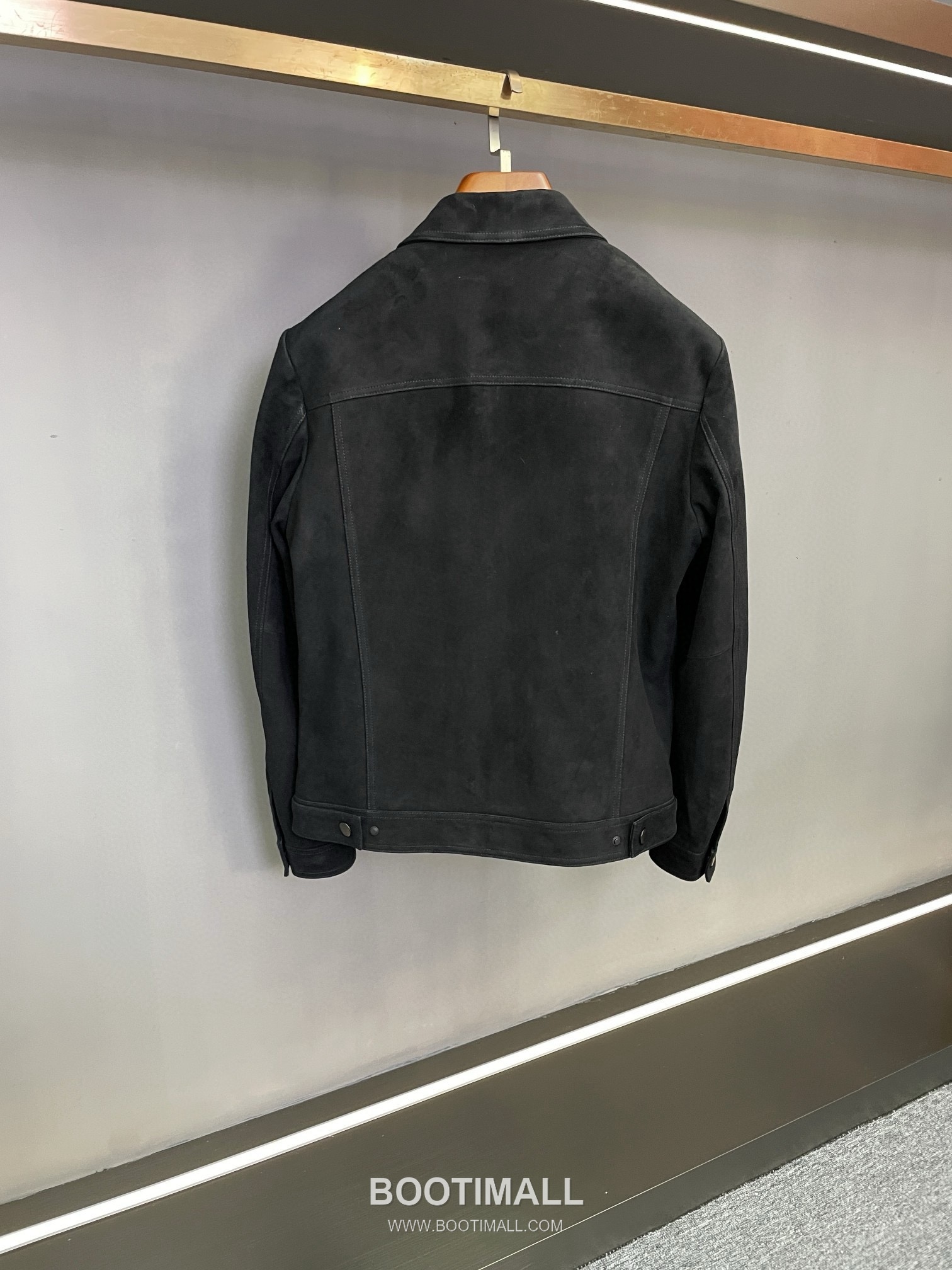 Celine Suede Lambskin Trucker Black Jacket 셀린느 스웨이드 양가죽 트러커 블랙 자켓 12